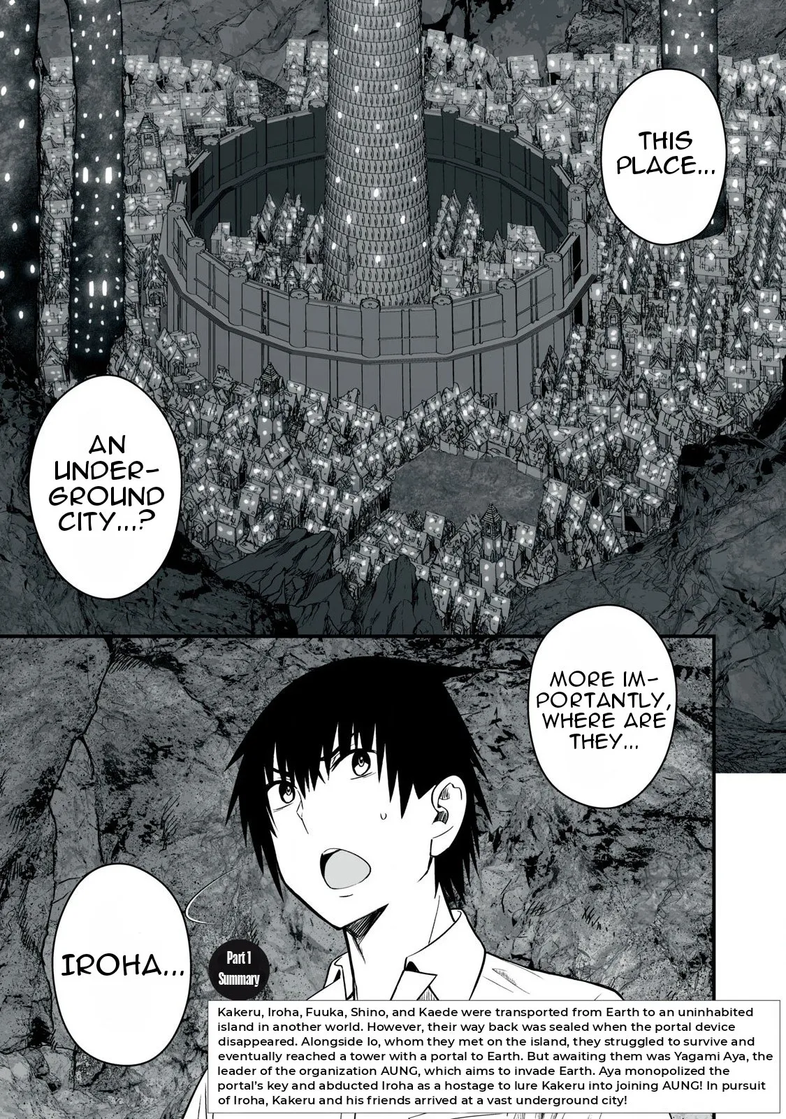 Isekai Rakuraku Survival ~Seizon Skill Kyousha no Ore ga Bishoujo Yonin to Class Mujintou Seikatsu~