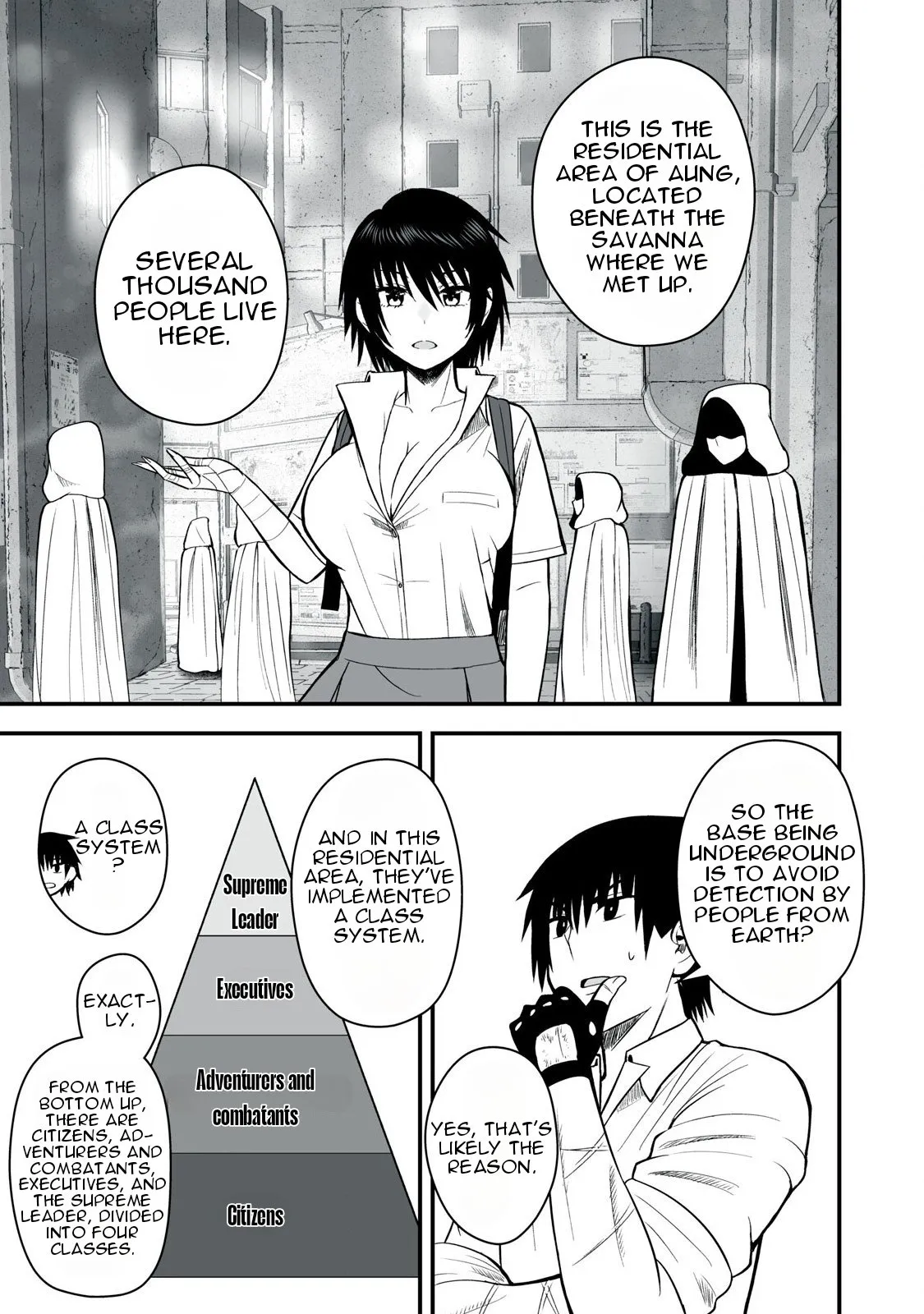 Isekai Rakuraku Survival ~Seizon Skill Kyousha no Ore ga Bishoujo Yonin to Class Mujintou Seikatsu~