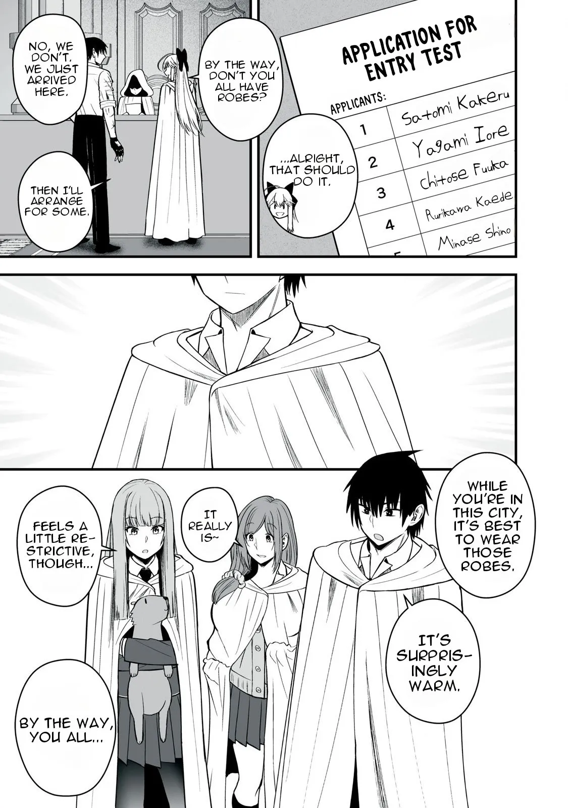 Isekai Rakuraku Survival ~Seizon Skill Kyousha no Ore ga Bishoujo Yonin to Class Mujintou Seikatsu~