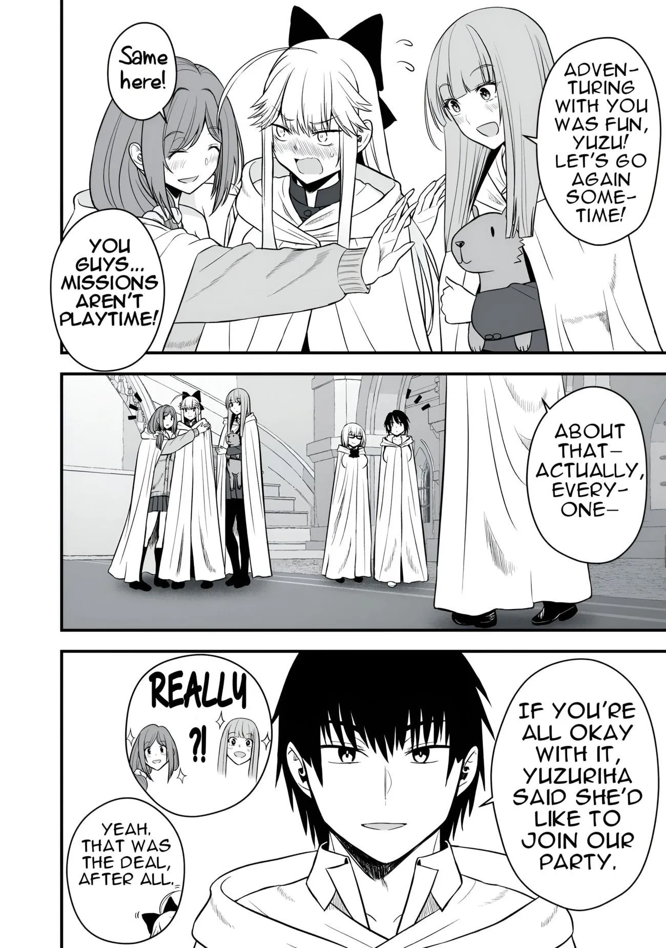 Isekai Rakuraku Survival ~Seizon Skill Kyousha no Ore ga Bishoujo Yonin to Class Mujintou Seikatsu~