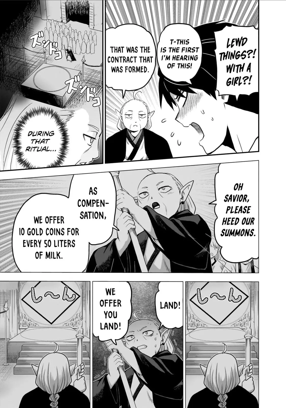Milk-shibori Hunter no Isekai Sakunyuuki -Nouka no Saenai Otoko ga Arayuru Shuzoku no Chiku-B o Moteasobi-toriko ni Suru- — Chapter 3 — Page 23