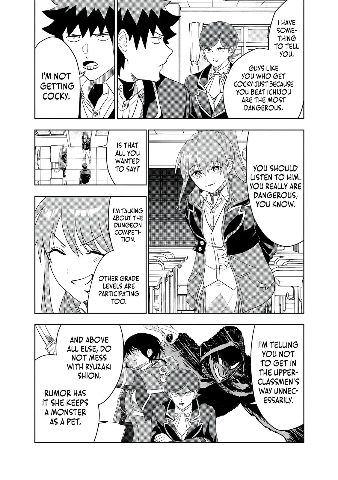 Dungeon Gakuen no Teihen ni Tensei Shita kedo, Naze ka Ore ni wa Kouryaku Hon ga Aru — Chapter 22 — Page 17