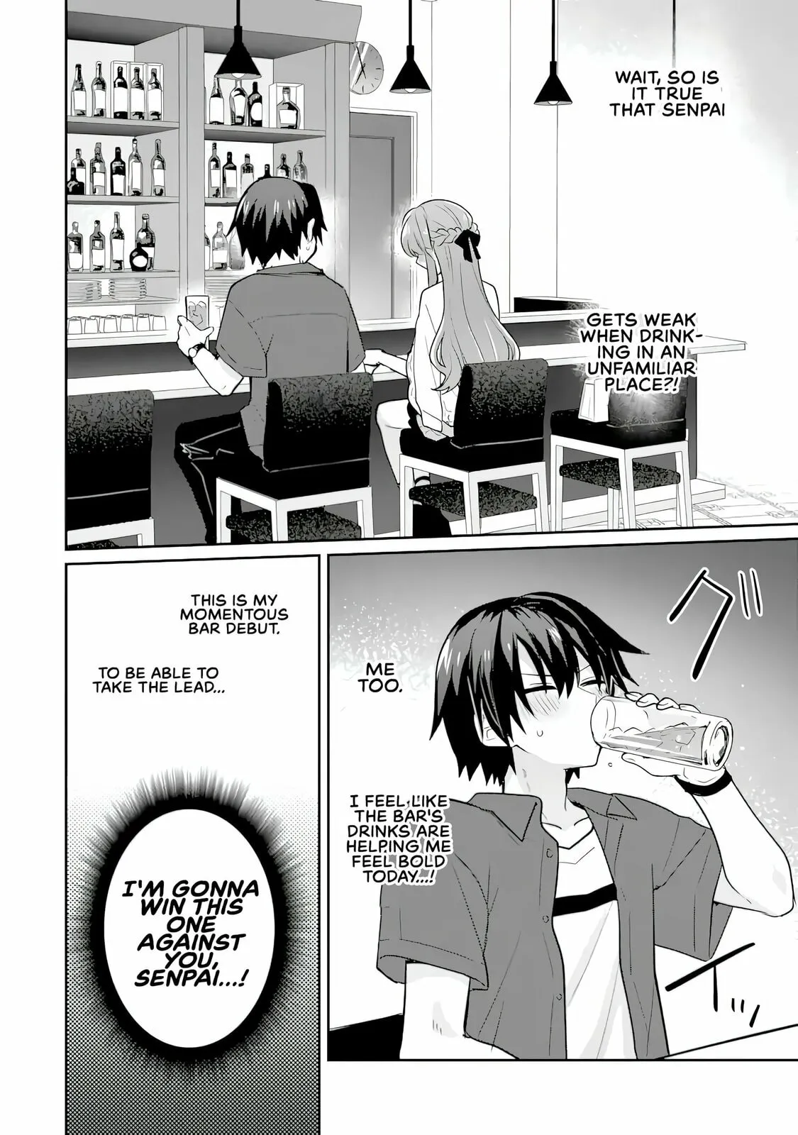 Osake to Senpai Kanojo to no Amaama Doukyo Lovecome wa Nijuusai ni Natte kara — Chapter 4.2 — Page 10