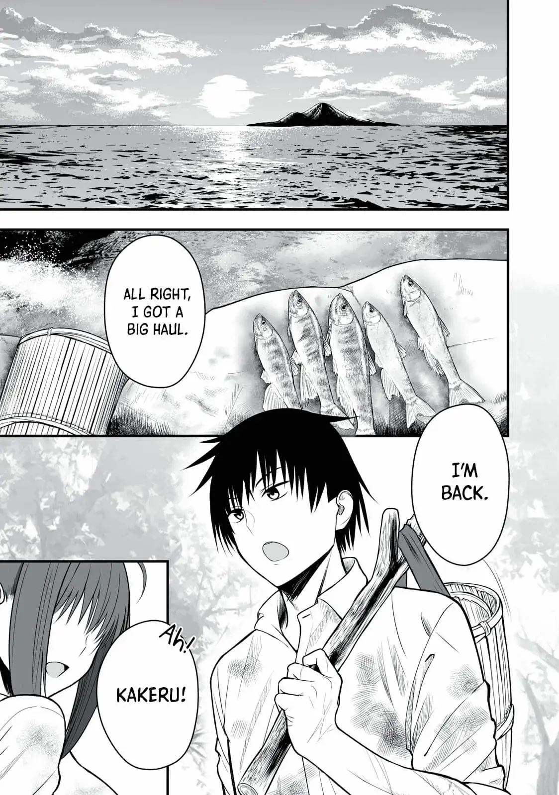 Isekai Rakuraku Survival ~Seizon Skill Kyousha no Ore ga Bishoujo Yonin to Class Mujintou Seikatsu~ — Chapter 1 — Page 1