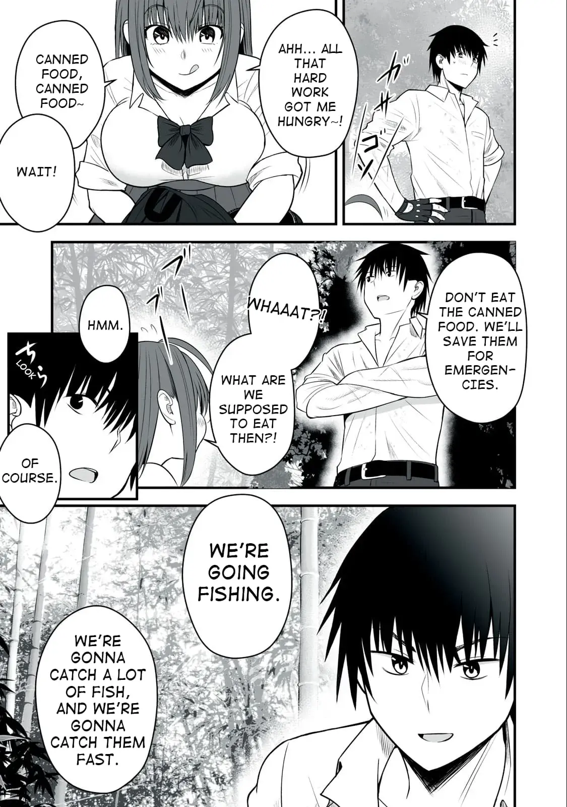 Isekai Rakuraku Survival ~Seizon Skill Kyousha no Ore ga Bishoujo Yonin to Class Mujintou Seikatsu~ — Chapter 5 — Page 15