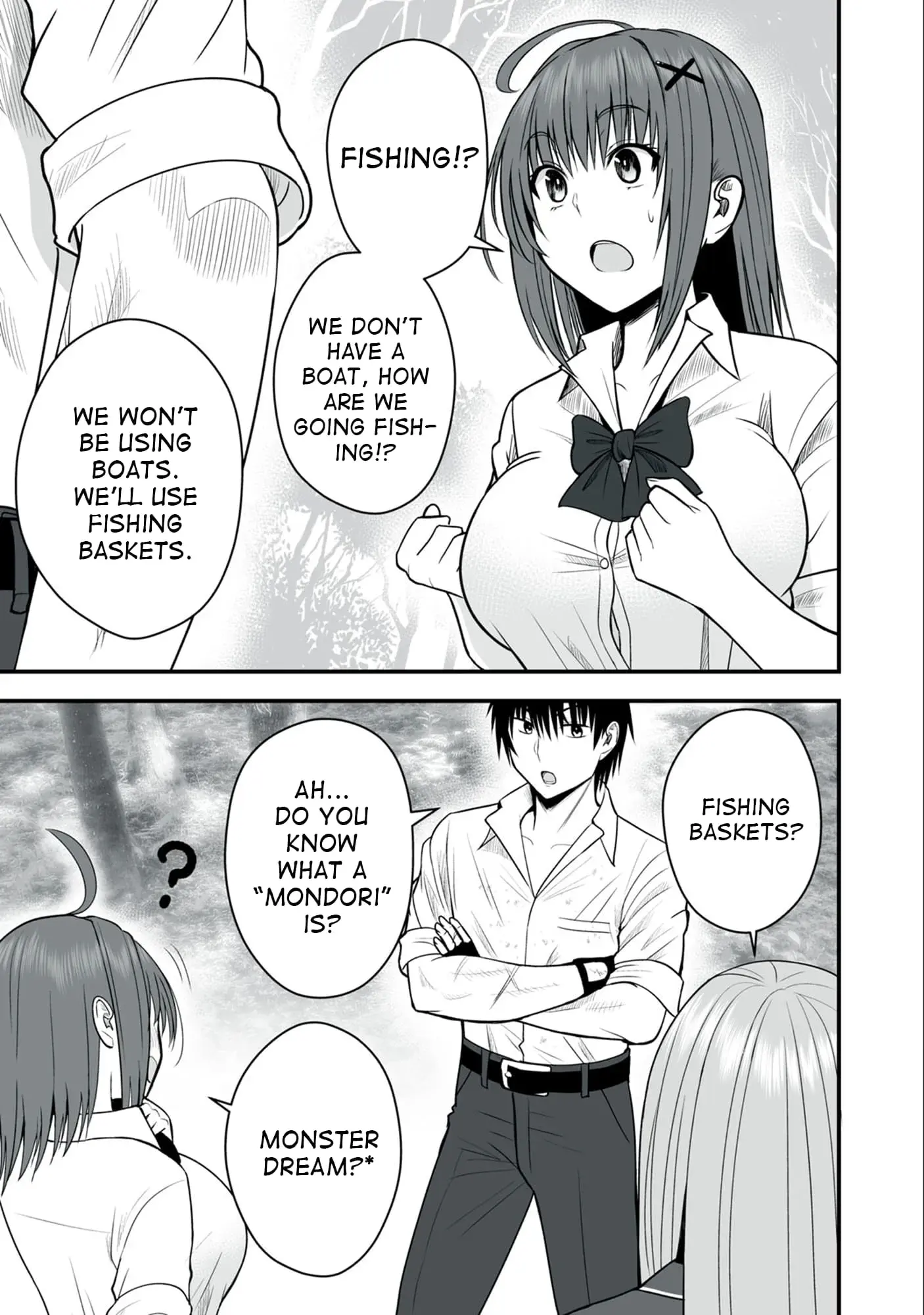 Isekai Rakuraku Survival ~Seizon Skill Kyousha no Ore ga Bishoujo Yonin to Class Mujintou Seikatsu~ — Chapter 6 — Page 1