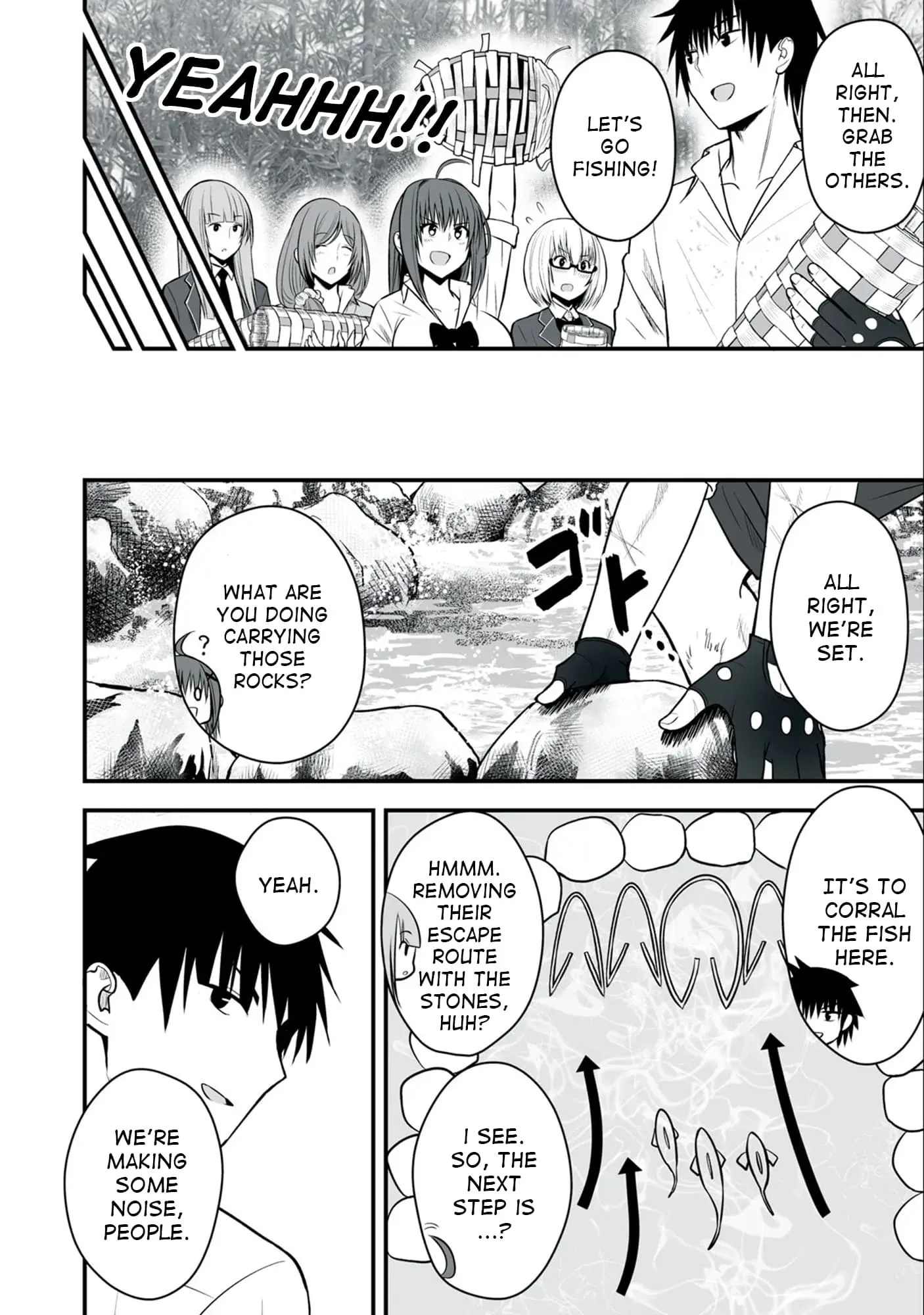 Isekai Rakuraku Survival ~Seizon Skill Kyousha no Ore ga Bishoujo Yonin to Class Mujintou Seikatsu~ — Chapter 6 — Page 8
