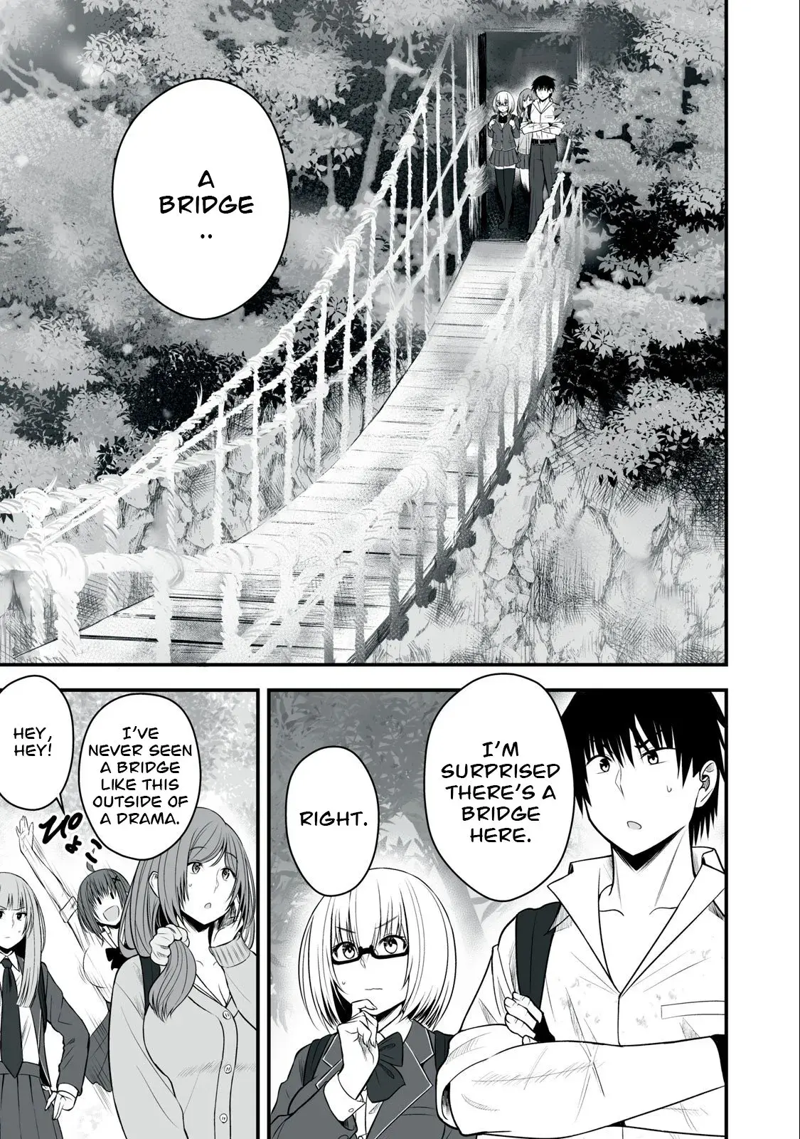 Isekai Rakuraku Survival ~Seizon Skill Kyousha no Ore ga Bishoujo Yonin to Class Mujintou Seikatsu~ — Chapter 10 — Page 1