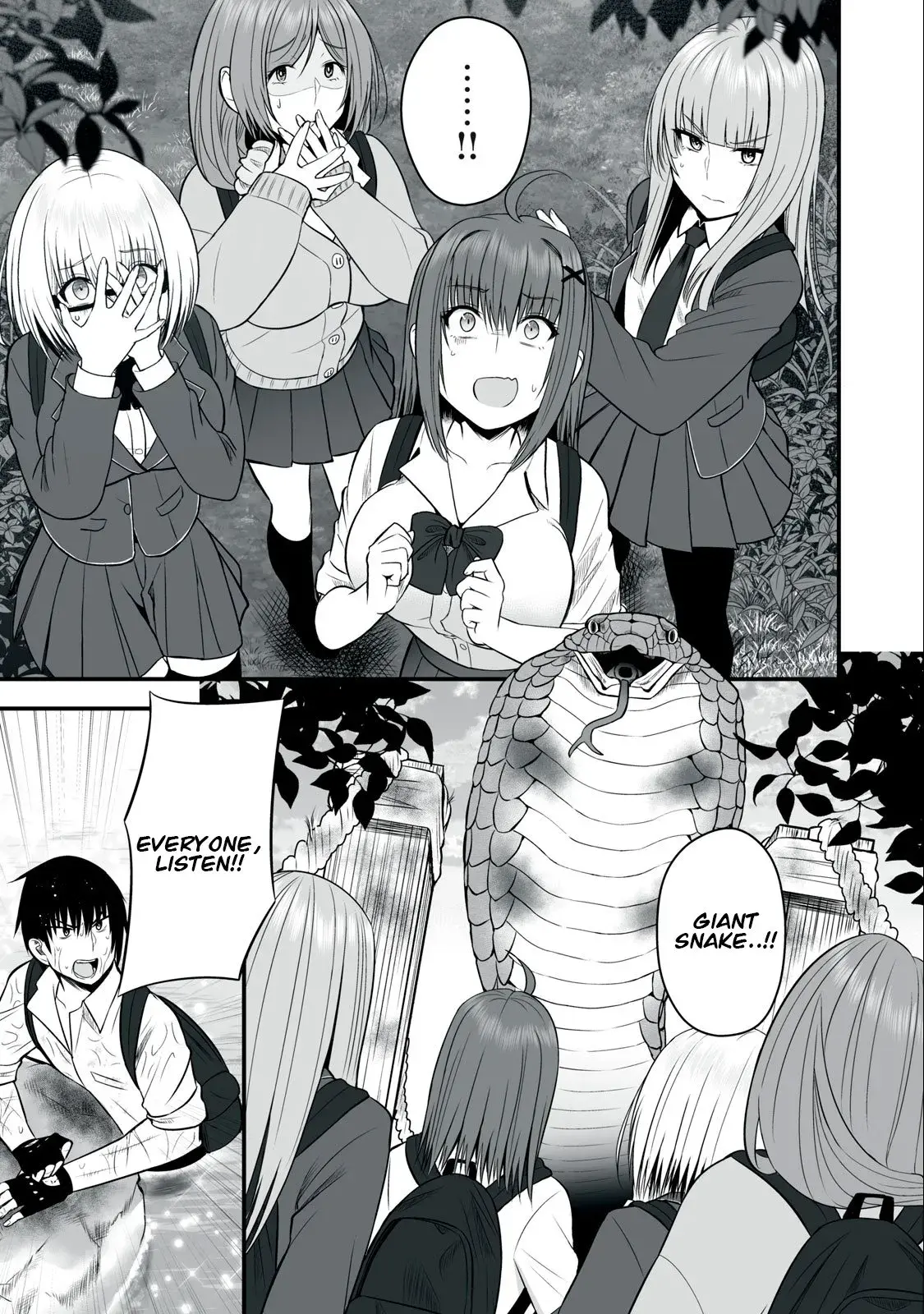 Isekai Rakuraku Survival ~Seizon Skill Kyousha no Ore ga Bishoujo Yonin to Class Mujintou Seikatsu~ — Chapter 11 — Page 1