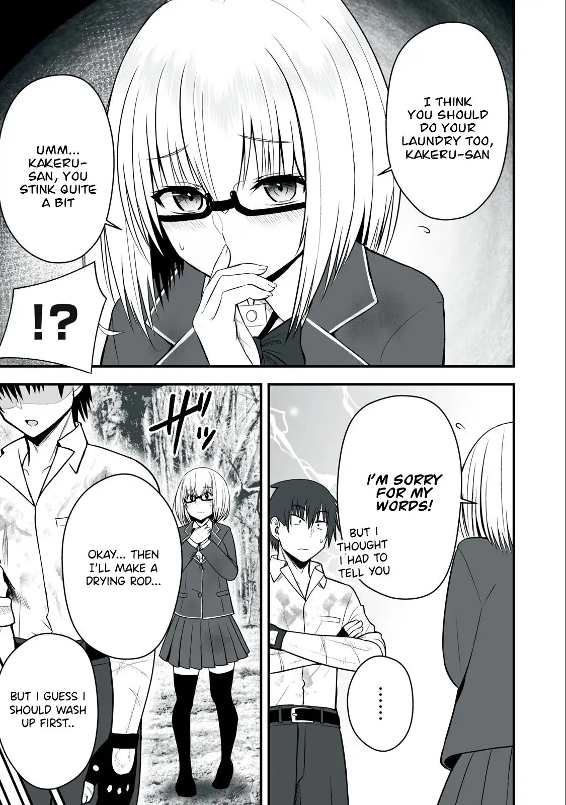 Isekai Rakuraku Survival ~Seizon Skill Kyousha no Ore ga Bishoujo Yonin to Class Mujintou Seikatsu~ — Chapter 13 — Page 9