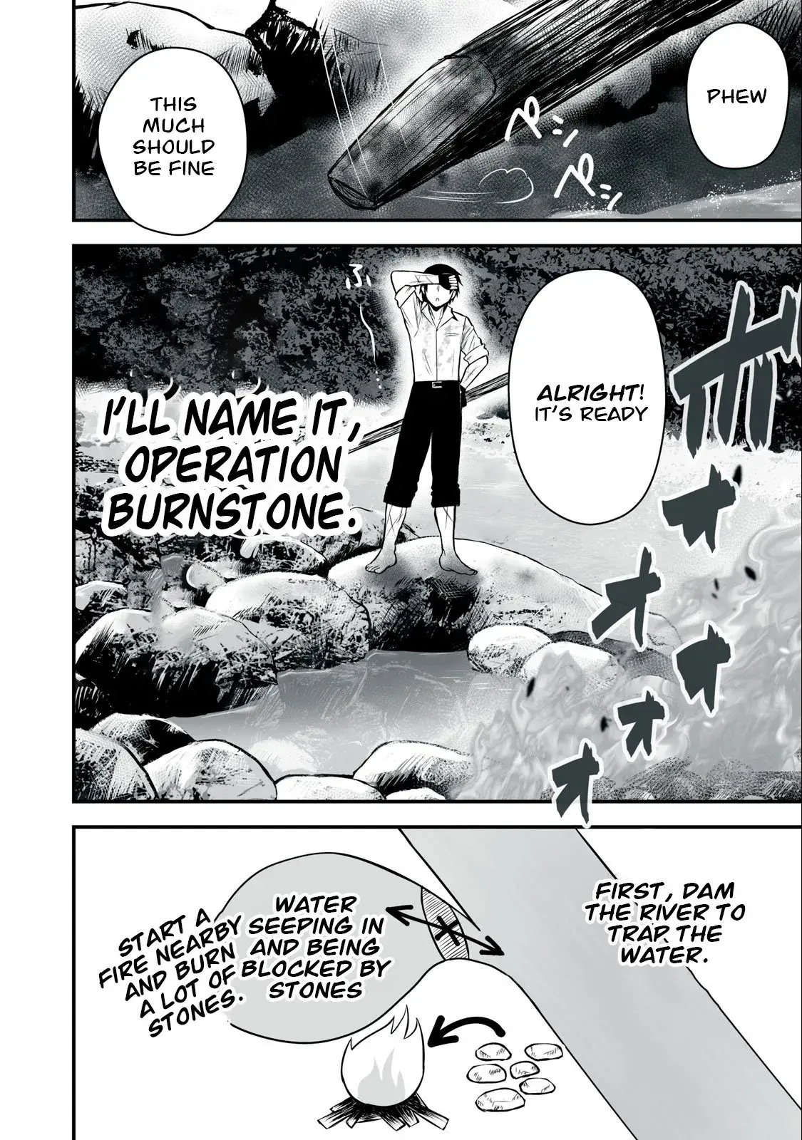 Isekai Rakuraku Survival ~Seizon Skill Kyousha no Ore ga Bishoujo Yonin to Class Mujintou Seikatsu~ — Chapter 14 — Page 4