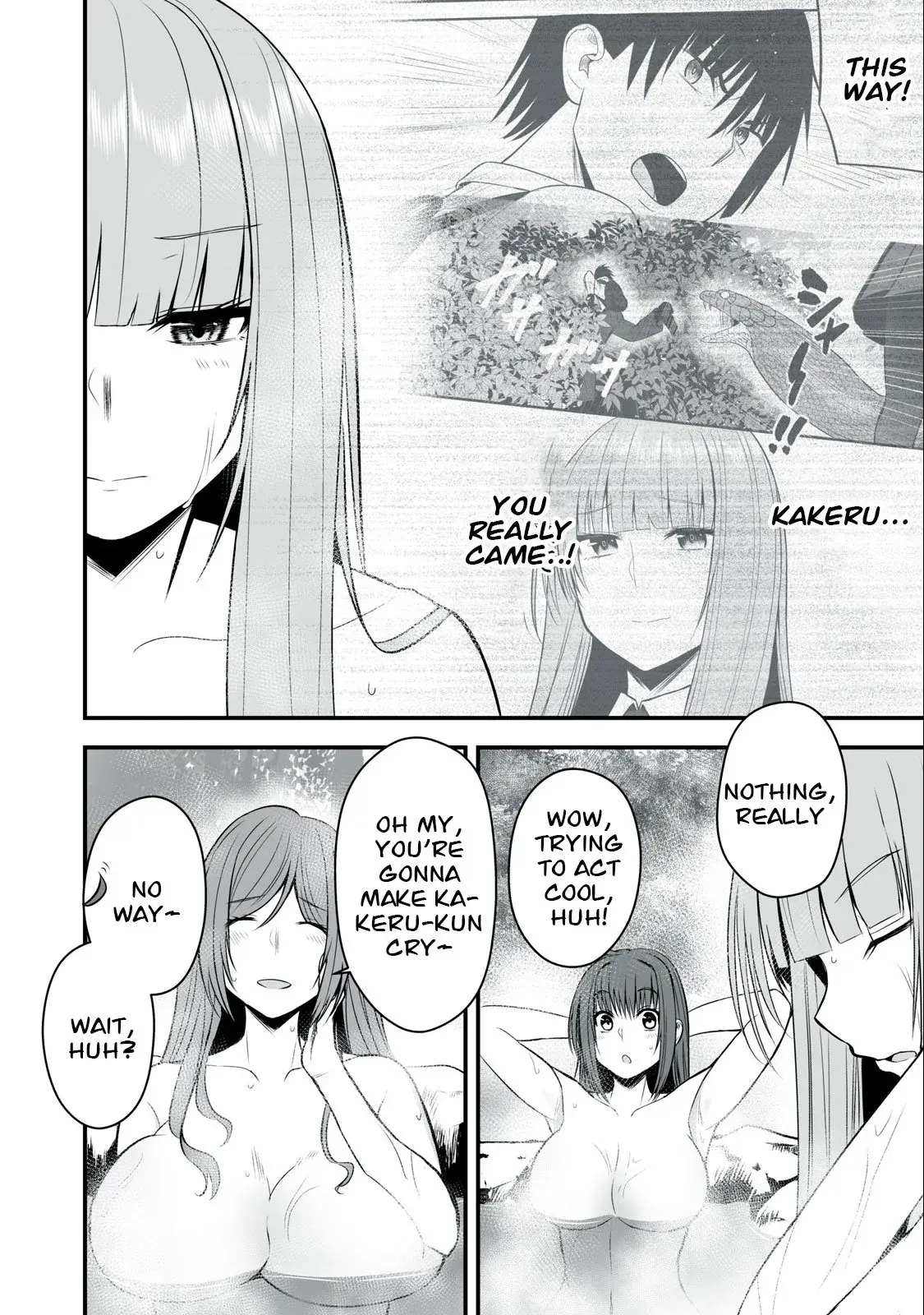 Isekai Rakuraku Survival ~Seizon Skill Kyousha no Ore ga Bishoujo Yonin to Class Mujintou Seikatsu~ — Chapter 14 — Page 10