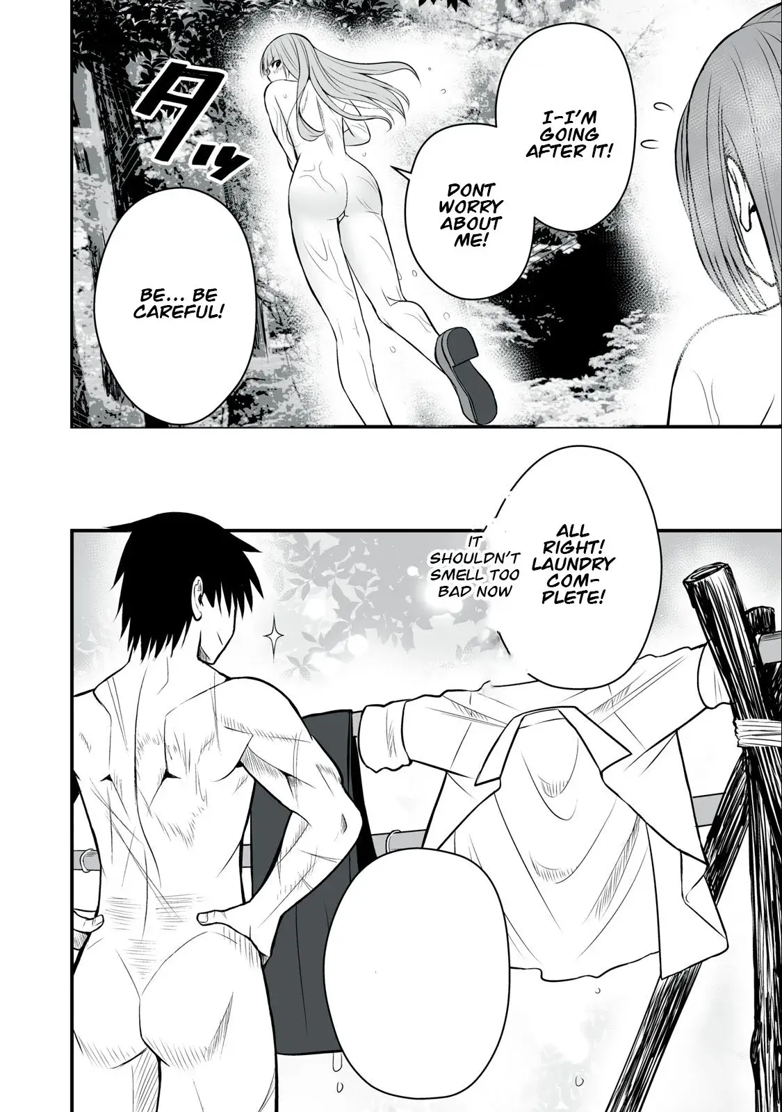 Isekai Rakuraku Survival ~Seizon Skill Kyousha no Ore ga Bishoujo Yonin to Class Mujintou Seikatsu~ — Chapter 14 — Page 12