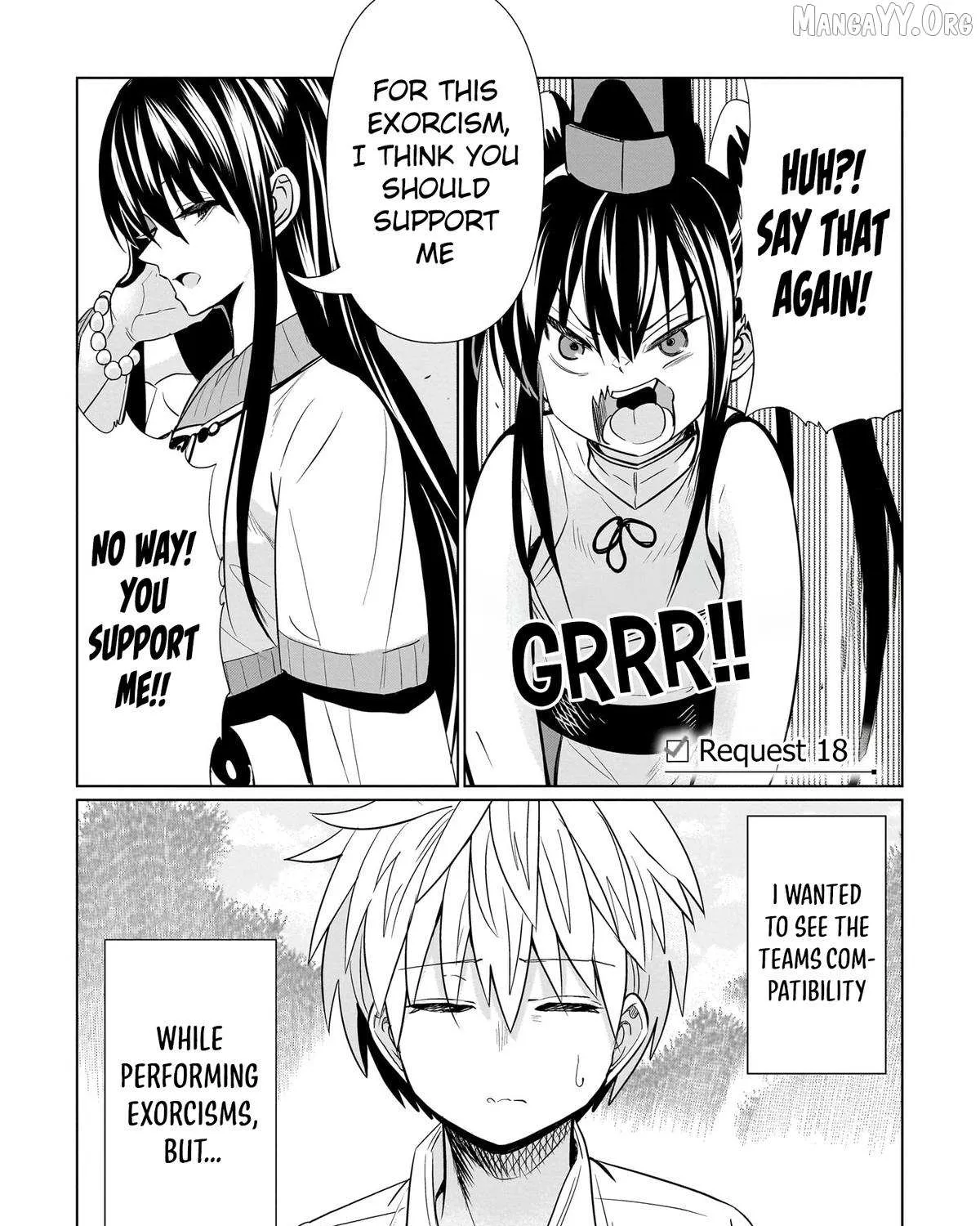Exorcist wa Midara ni Aragau — Chapter 18 — Page 1