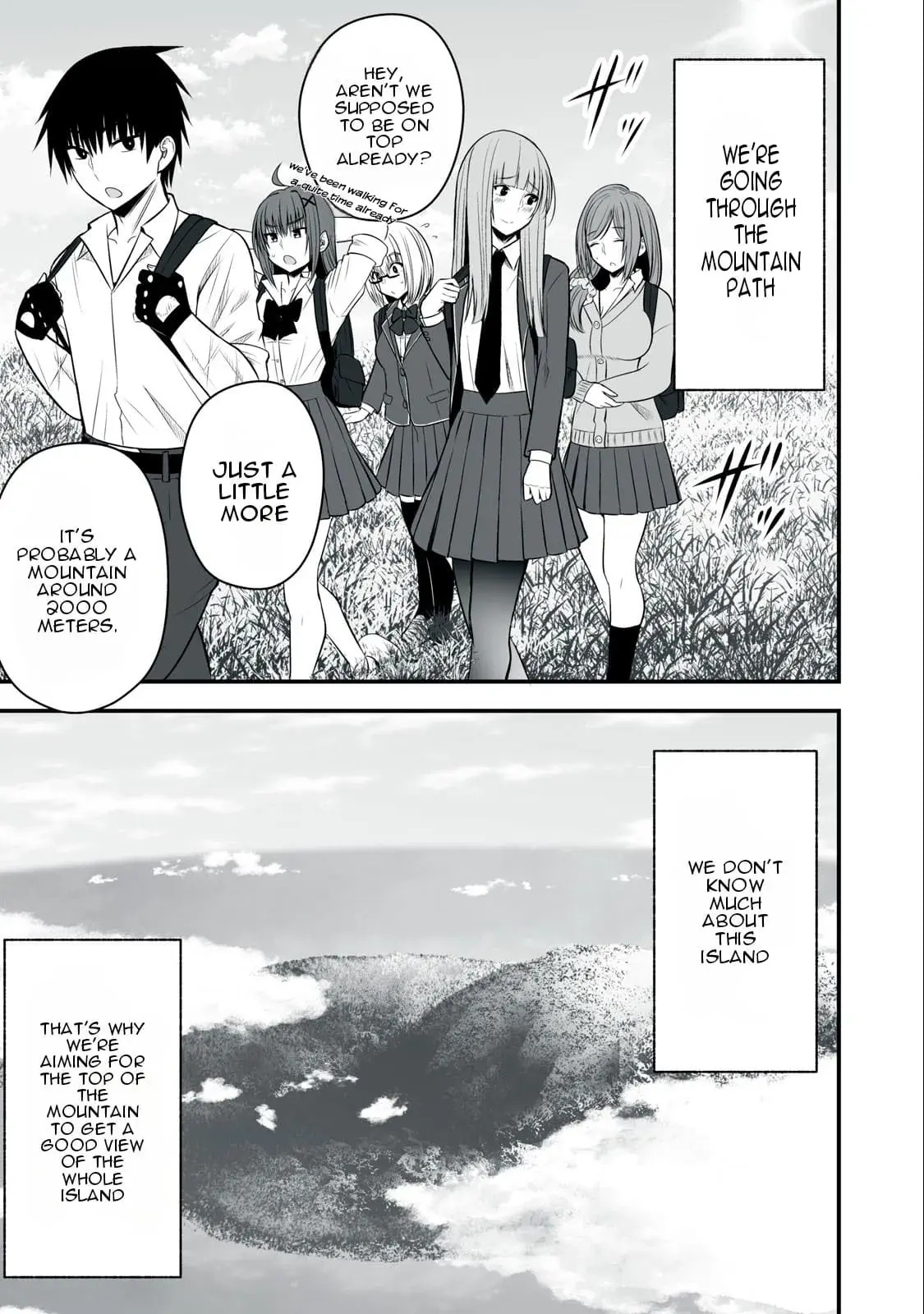 Isekai Rakuraku Survival ~Seizon Skill Kyousha no Ore ga Bishoujo Yonin to Class Mujintou Seikatsu~ — Chapter 17 — Page 1