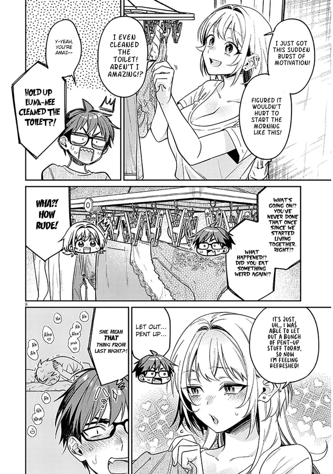 A Quirky Girl Is Inviting Me To Bed — Chapter 15.1 — Page 8