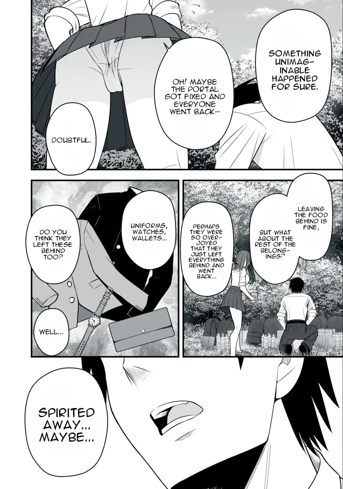 Isekai Rakuraku Survival ~Seizon Skill Kyousha no Ore ga Bishoujo Yonin to Class Mujintou Seikatsu~ — Chapter 19 — Page 4