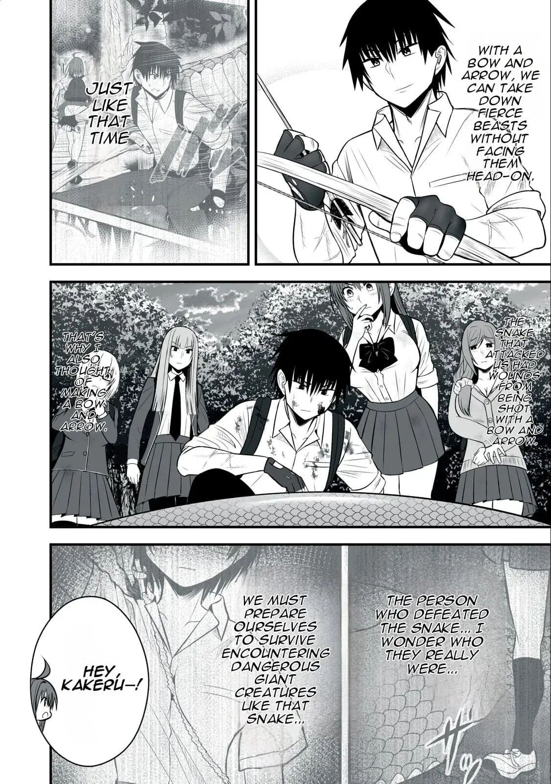 Isekai Rakuraku Survival ~Seizon Skill Kyousha no Ore ga Bishoujo Yonin to Class Mujintou Seikatsu~ — Chapter 19 — Page 12