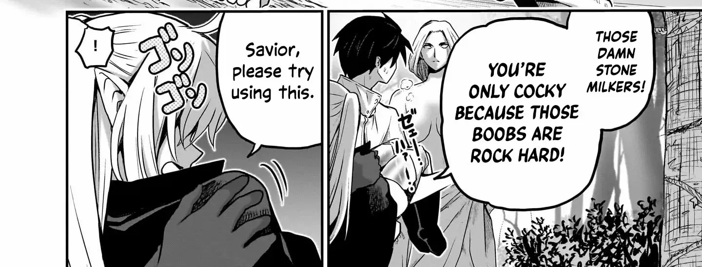 Milk-shibori Hunter no Isekai Sakunyuuki -Nouka no Saenai Otoko ga Arayuru Shuzoku no Chiku-B o Moteasobi-toriko ni Suru- — Chapter 4 — Page 44