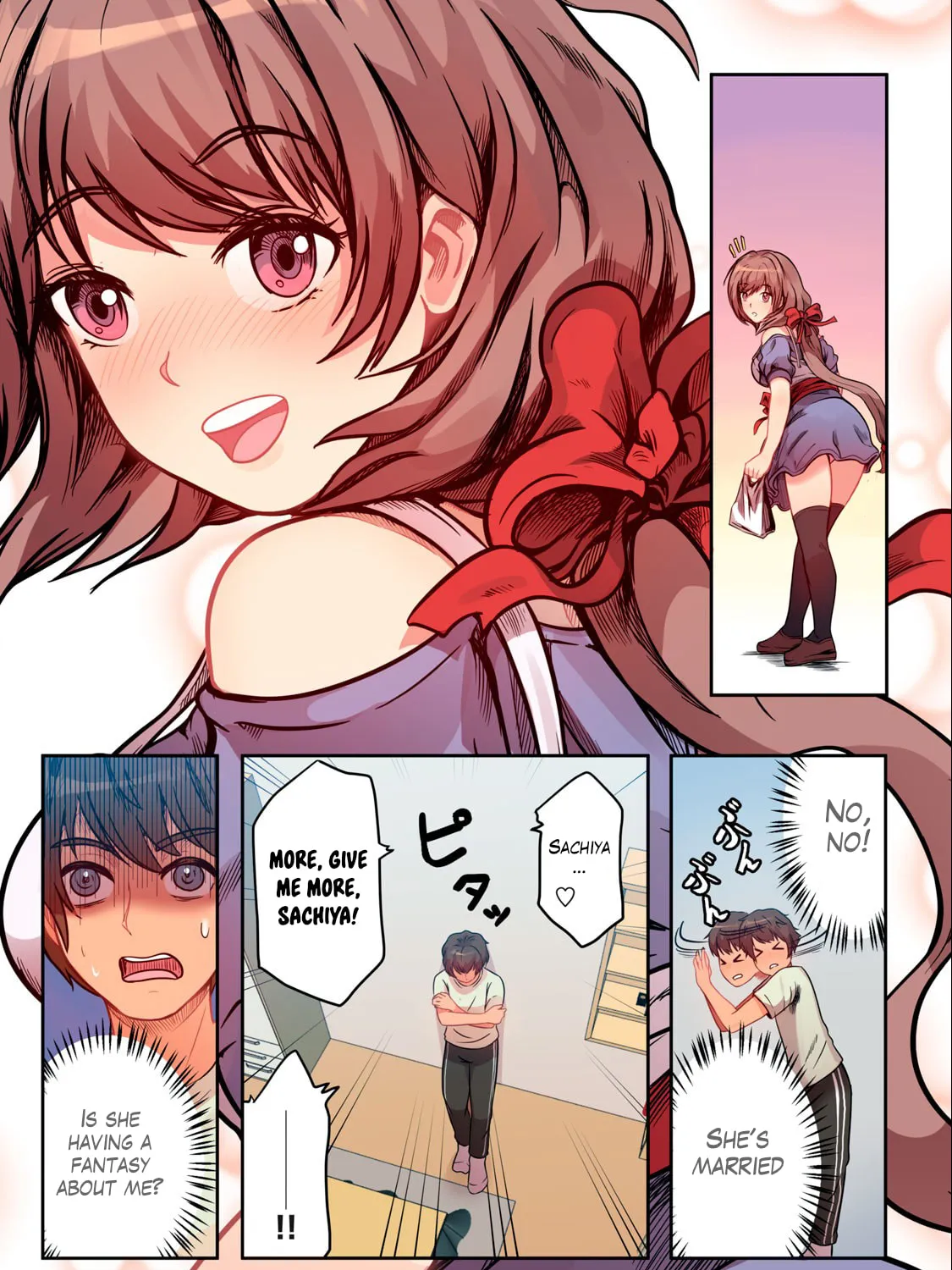 Kyou kara, Hitozuma Mansion ni Nyuukyo shimasu — Chapter 1.1 — Page 33