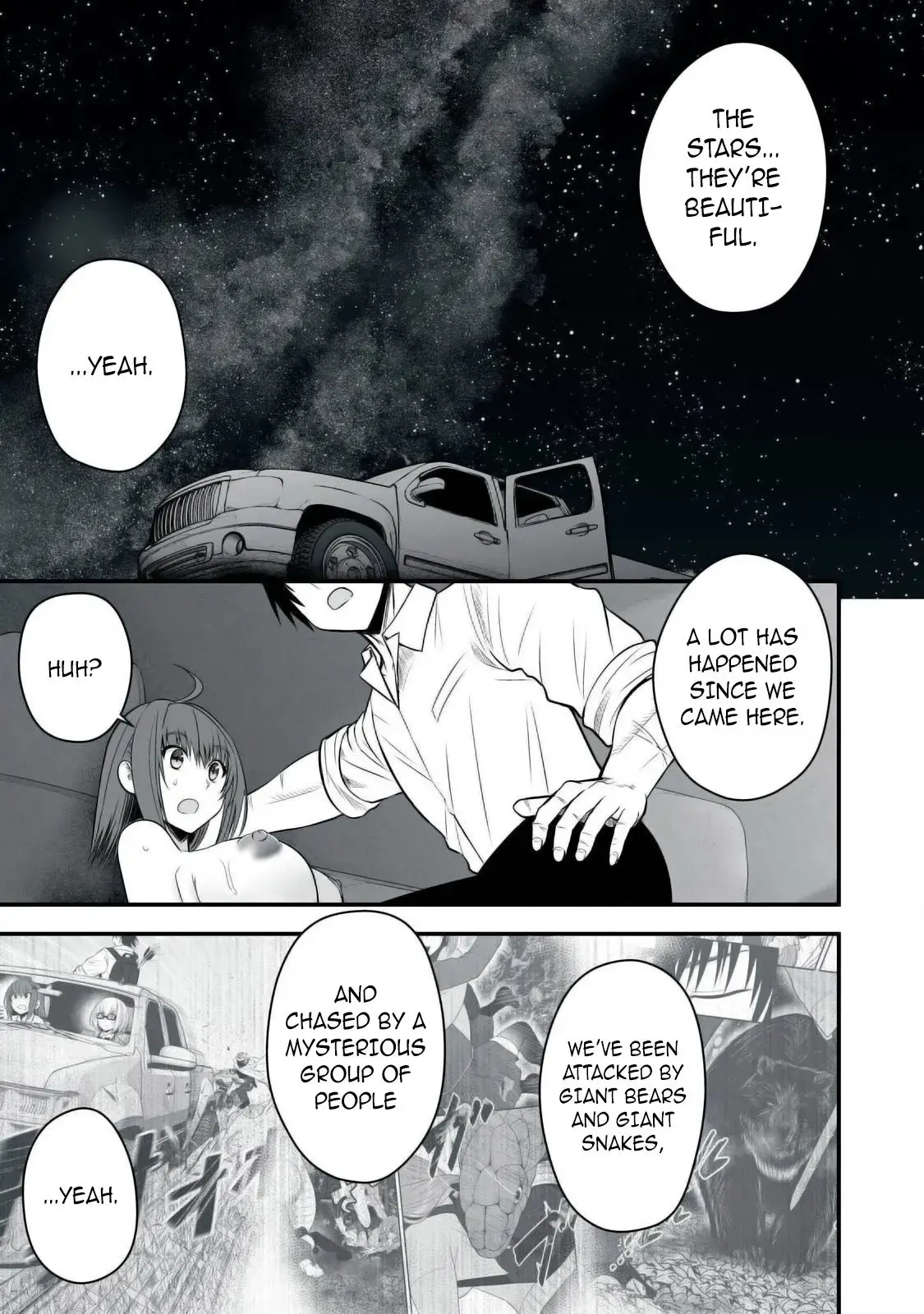 Isekai Rakuraku Survival ~Seizon Skill Kyousha no Ore ga Bishoujo Yonin to Class Mujintou Seikatsu~ — Chapter 30 — Page 5