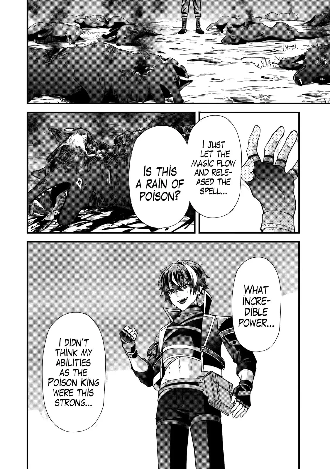 Doku no Ou Saikyou no Chikara ni Kakusei Shita Ore wa Bikitachi wo Shitagae, Hatsujou Haaremu no Aruji to Naru — Chapter 3.2 — Page 8