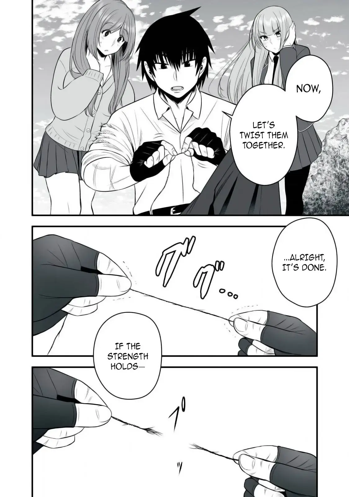 Isekai Rakuraku Survival ~Seizon Skill Kyousha no Ore ga Bishoujo Yonin to Class Mujintou Seikatsu~ — Chapter 32 — Page 6