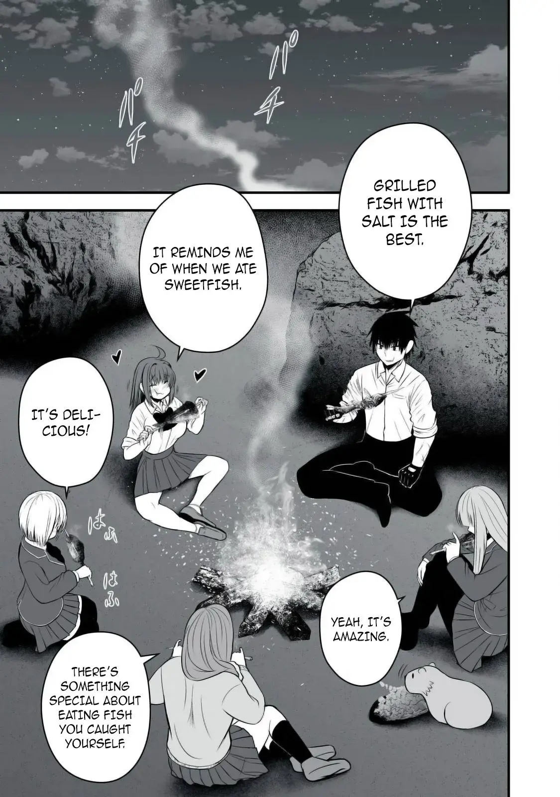 Isekai Rakuraku Survival ~Seizon Skill Kyousha no Ore ga Bishoujo Yonin to Class Mujintou Seikatsu~ — Chapter 32 — Page 16