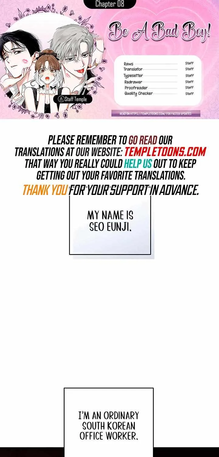 Be a Bad Guy! — Chapter 8 — Page 1