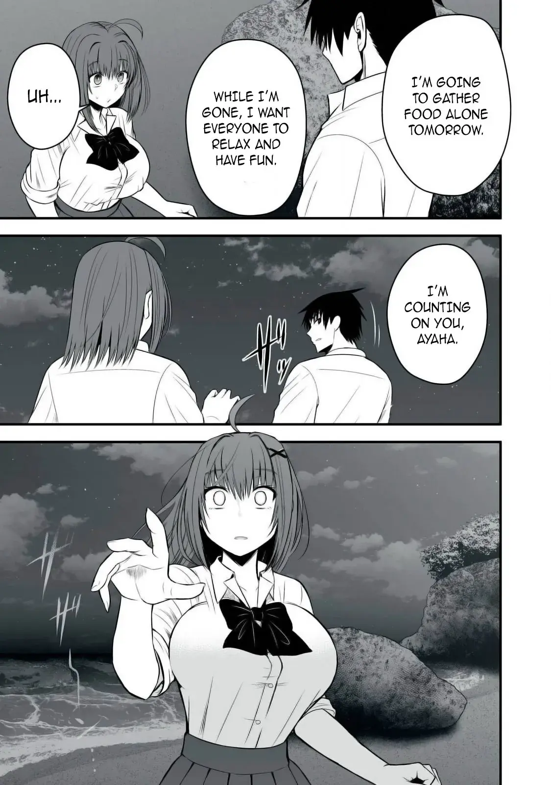 Isekai Rakuraku Survival ~Seizon Skill Kyousha no Ore ga Bishoujo Yonin to Class Mujintou Seikatsu~ — Chapter 34 — Page 3