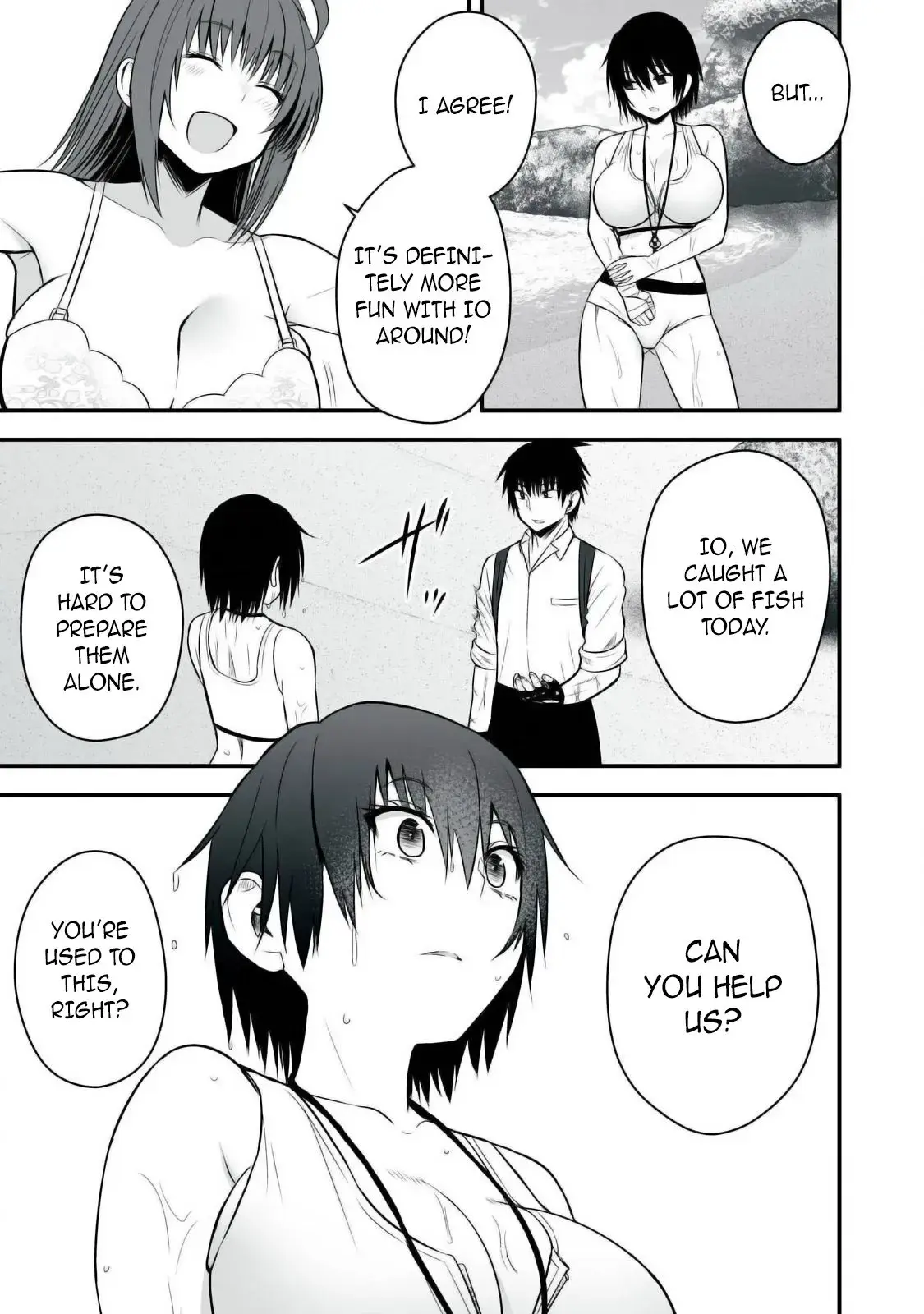 Isekai Rakuraku Survival ~Seizon Skill Kyousha no Ore ga Bishoujo Yonin to Class Mujintou Seikatsu~ — Chapter 35 — Page 15