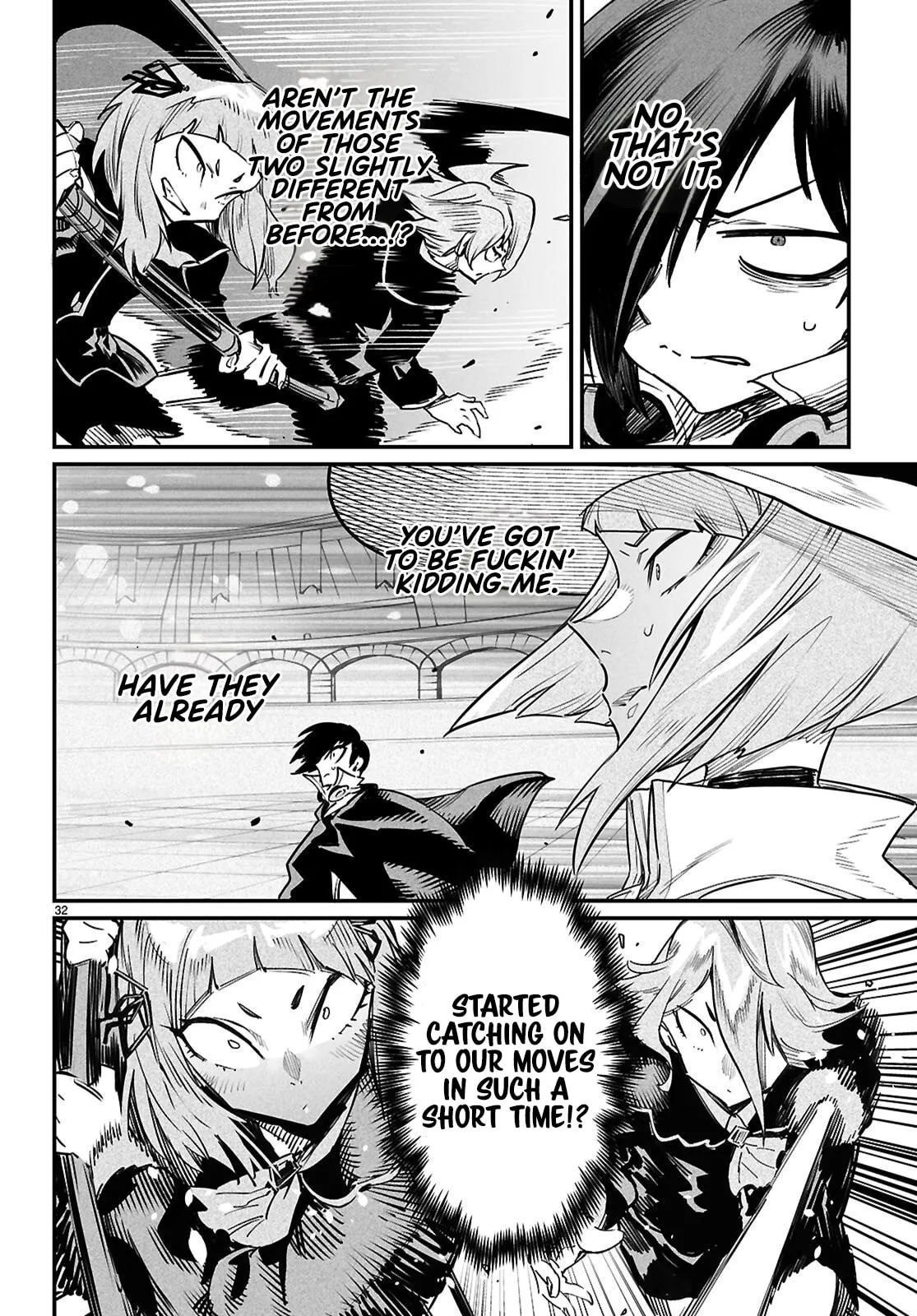 Reincarnation Coliseum: The Weakest Skill Conquers the Strongest Women and Creates a Harem — Chapter 37 — Page 32