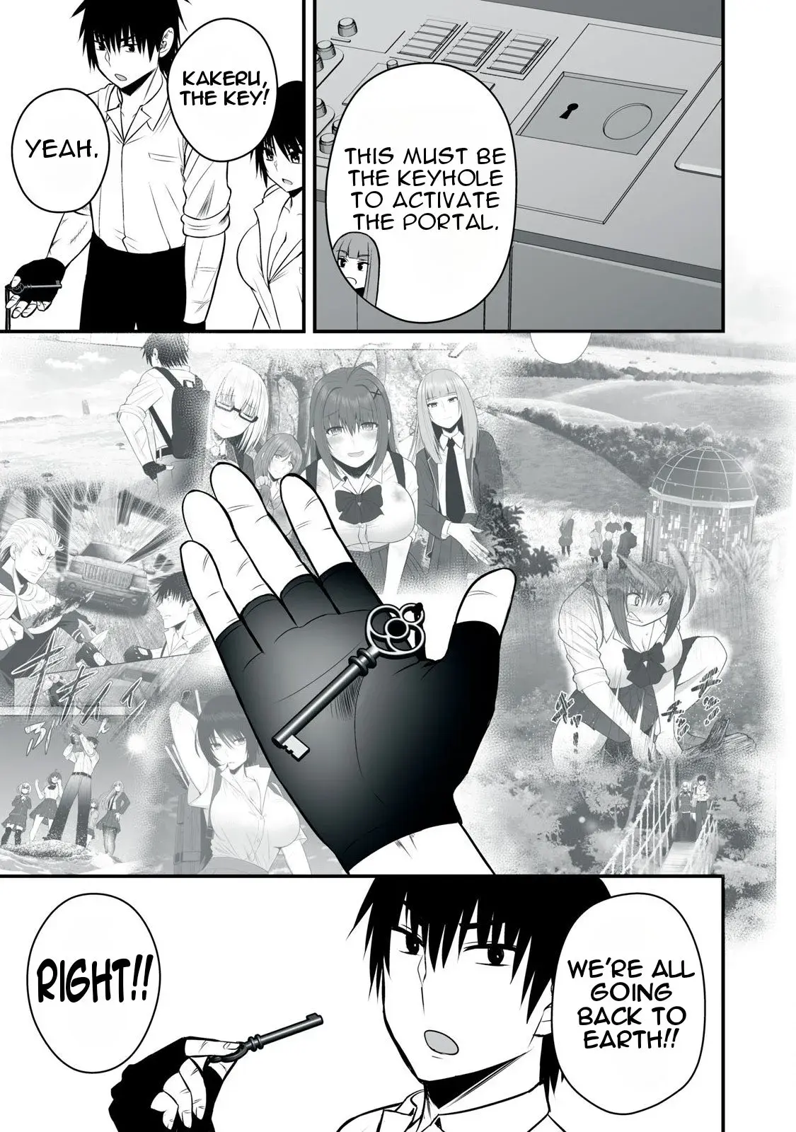 Isekai Rakuraku Survival ~Seizon Skill Kyousha no Ore ga Bishoujo Yonin to Class Mujintou Seikatsu~ — Chapter 46 — Page 13