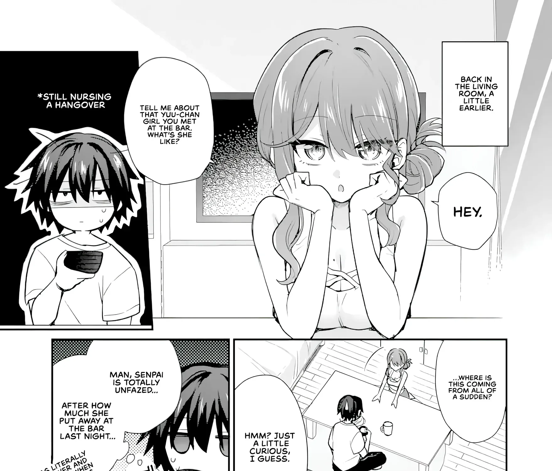 Osake to Senpai Kanojo to no Amaama Doukyo Lovecome wa Nijuusai ni Natte kara — Chapter 4.5 — Page 5