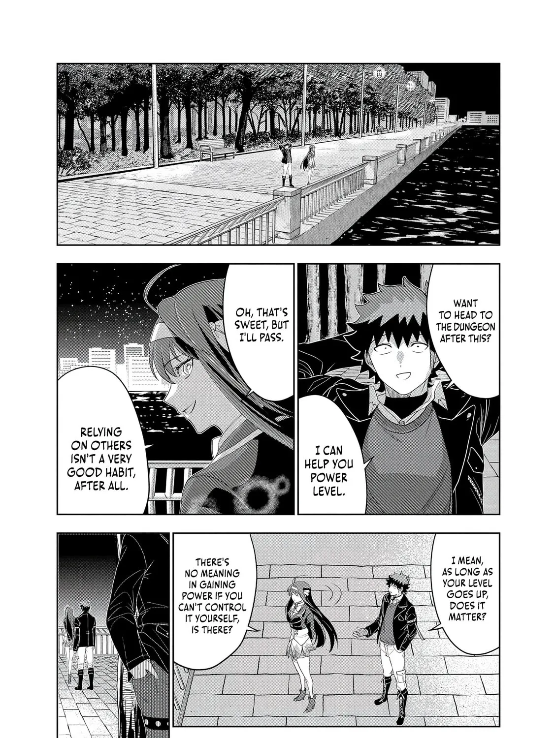 Dungeon Gakuen no Teihen ni Tensei Shita kedo, Naze ka Ore ni wa Kouryaku Hon ga Aru — Chapter 24 — Page 49