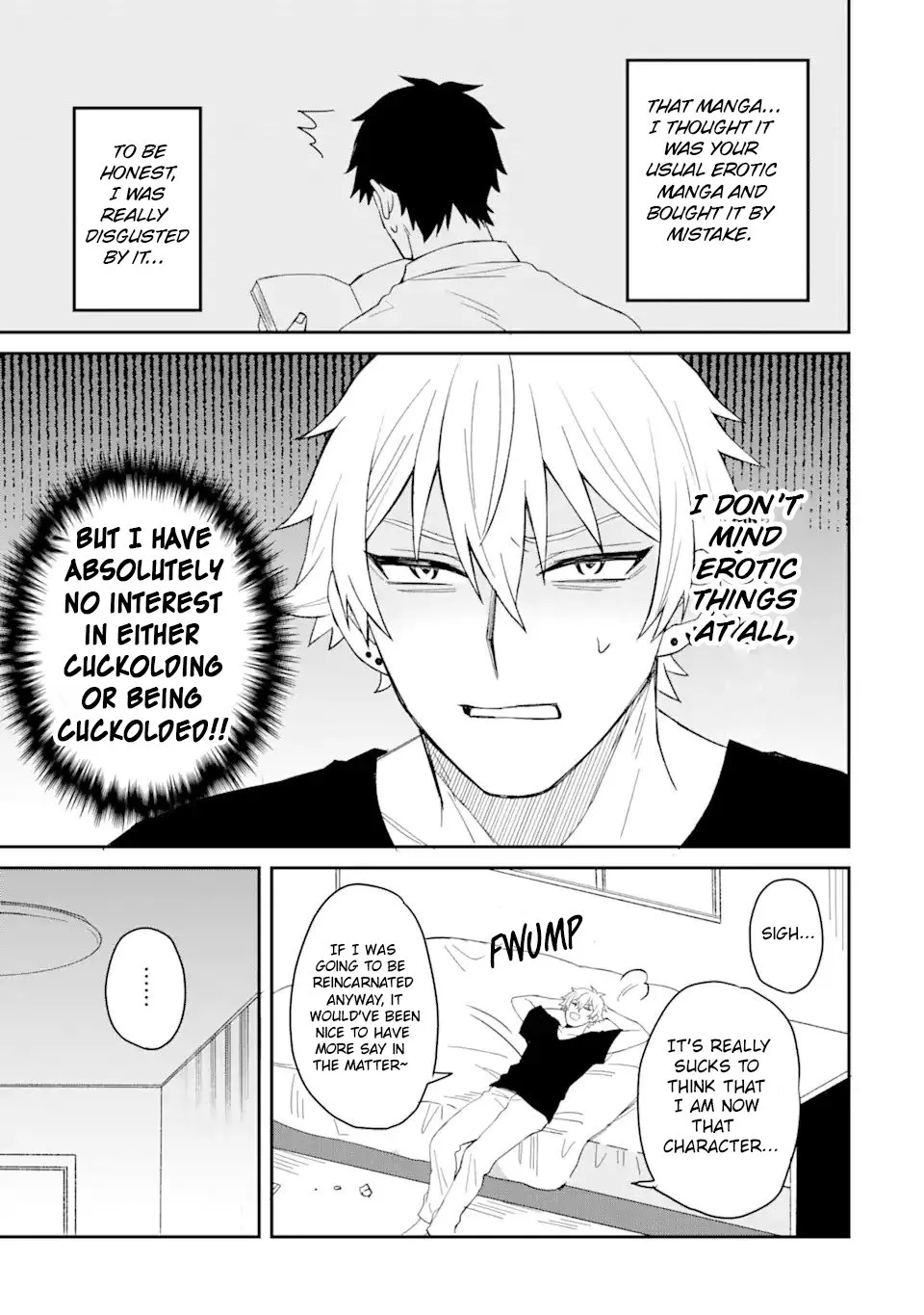 Netorare Manga no Kuzu Otoko ni Tensei Shita Hazu ga Heroine ga Yottekuru Ken