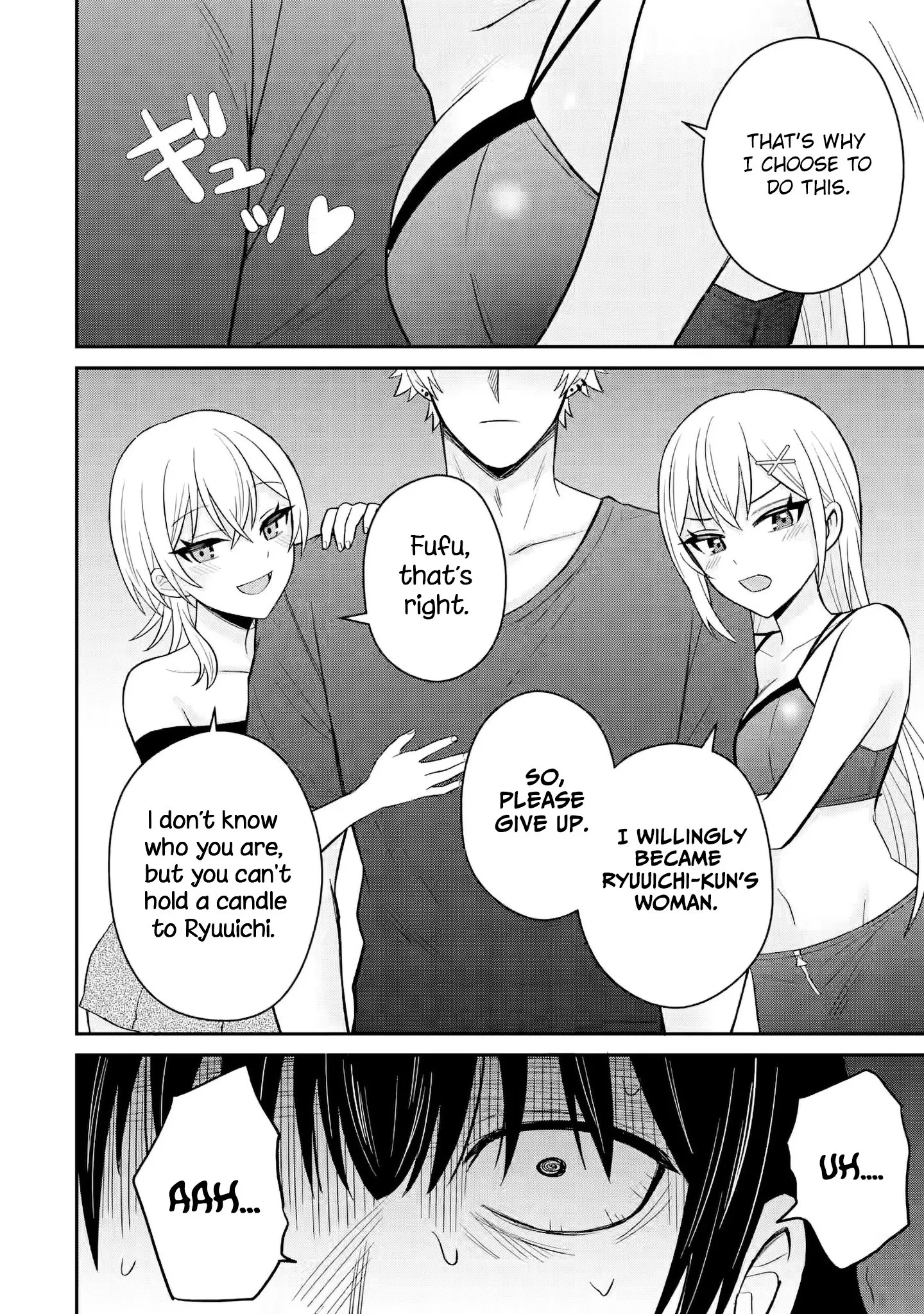Netorare Manga no Kuzu Otoko ni Tensei Shita Hazu ga Heroine ga Yottekuru Ken