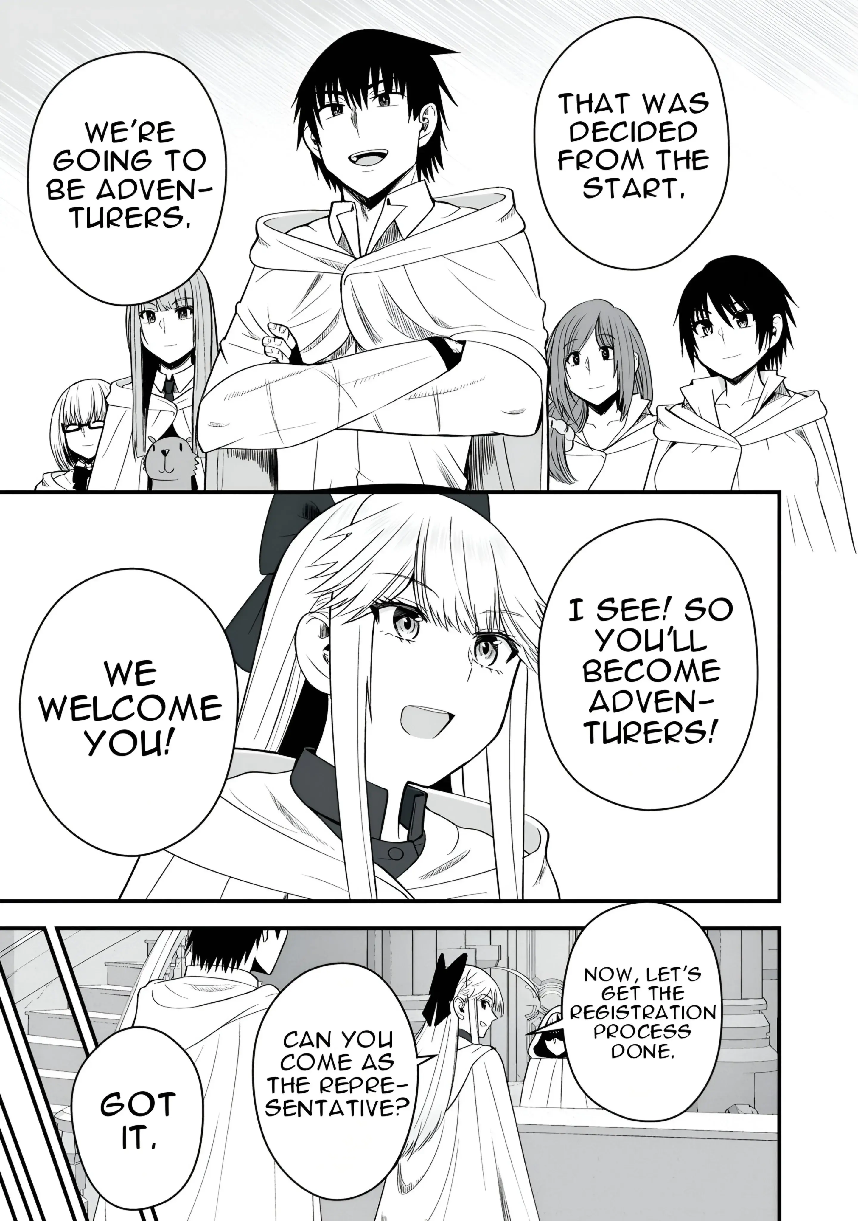 Isekai Rakuraku Survival ~Seizon Skill Kyousha no Ore ga Bishoujo Yonin to Class Mujintou Seikatsu~ — Chapter 52.2 — Page 9