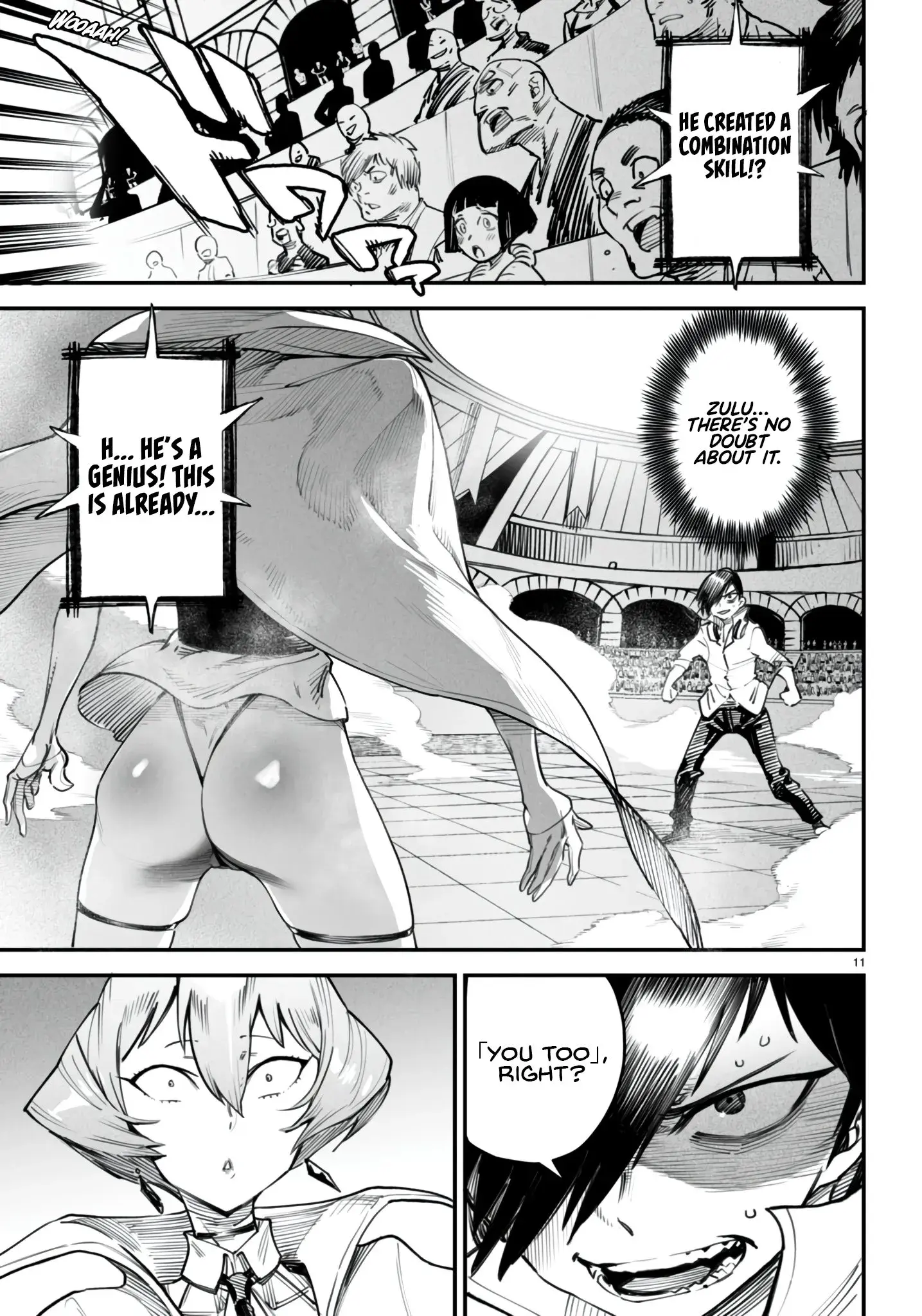 Reincarnation Coliseum: The Weakest Skill Conquers the Strongest Women and Creates a Harem — Chapter 11 — Page 11