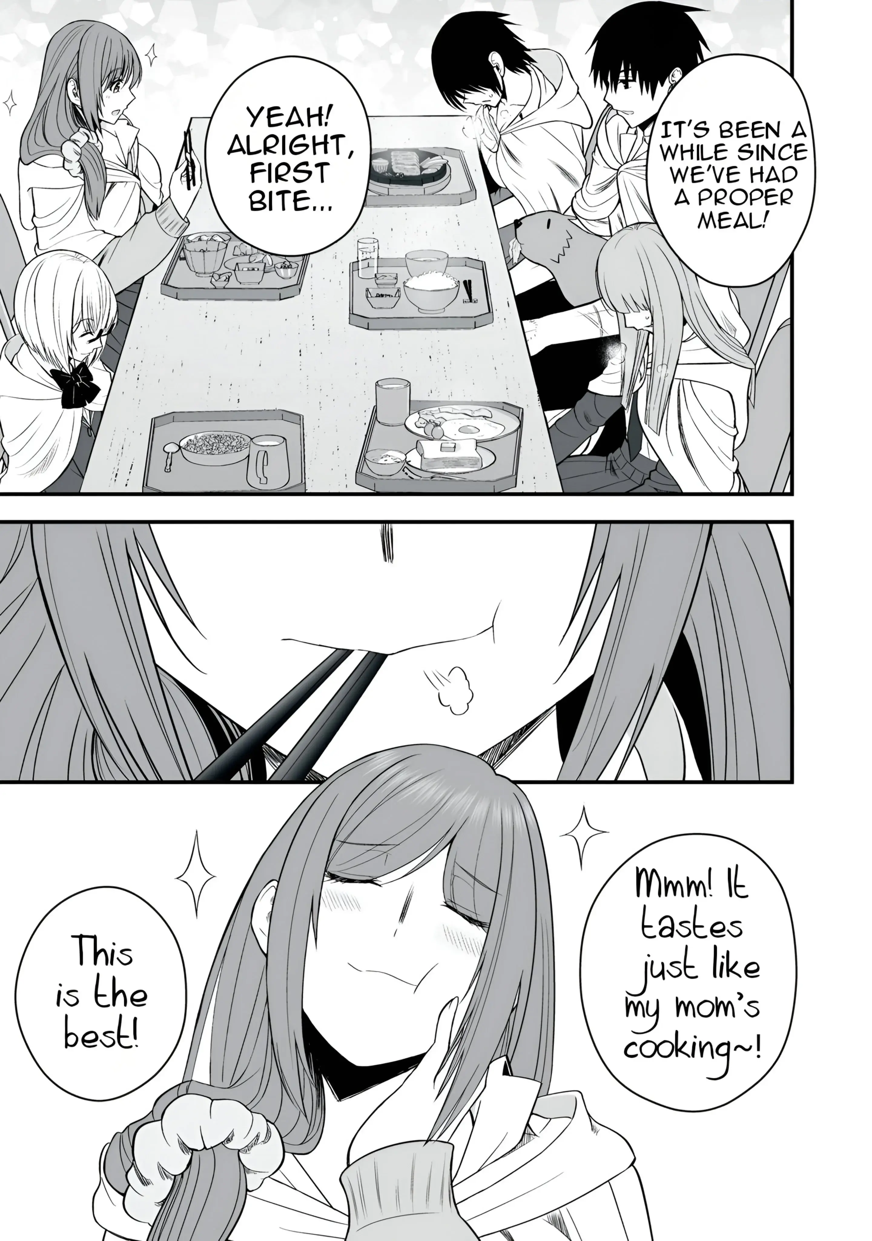 Isekai Rakuraku Survival ~Seizon Skill Kyousha no Ore ga Bishoujo Yonin to Class Mujintou Seikatsu~ — Chapter 53.2 — Page 7