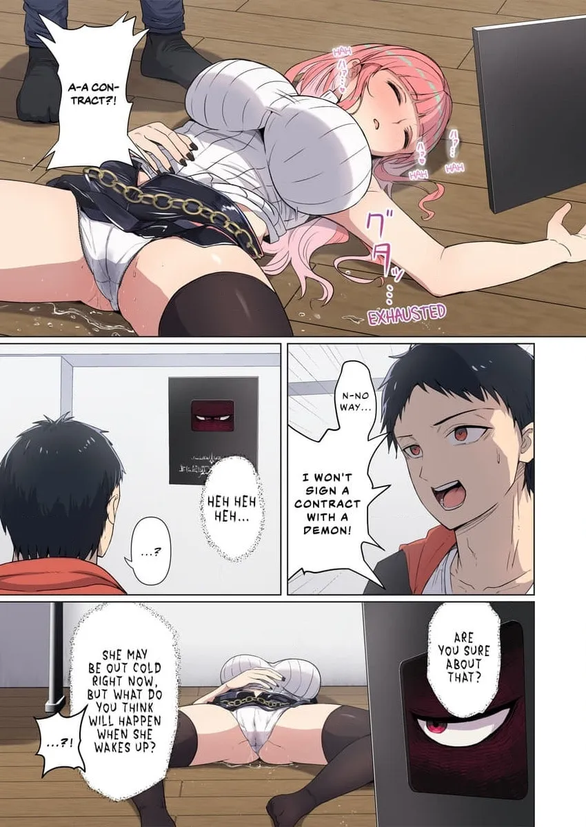 Hypnotic Super Chats She Can't Say No While Live! — Chapter 2 — Page 1