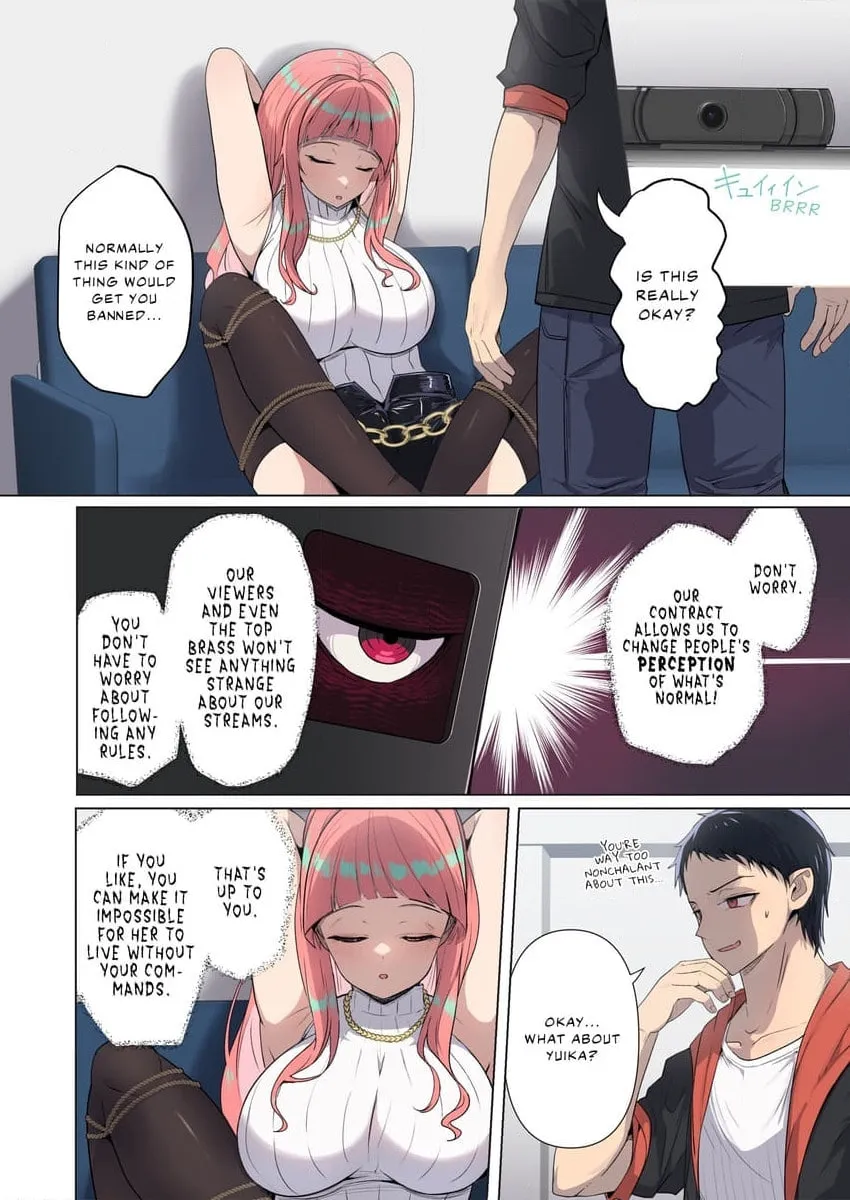 Hypnotic Super Chats She Can't Say No While Live! — Chapter 2 — Page 33