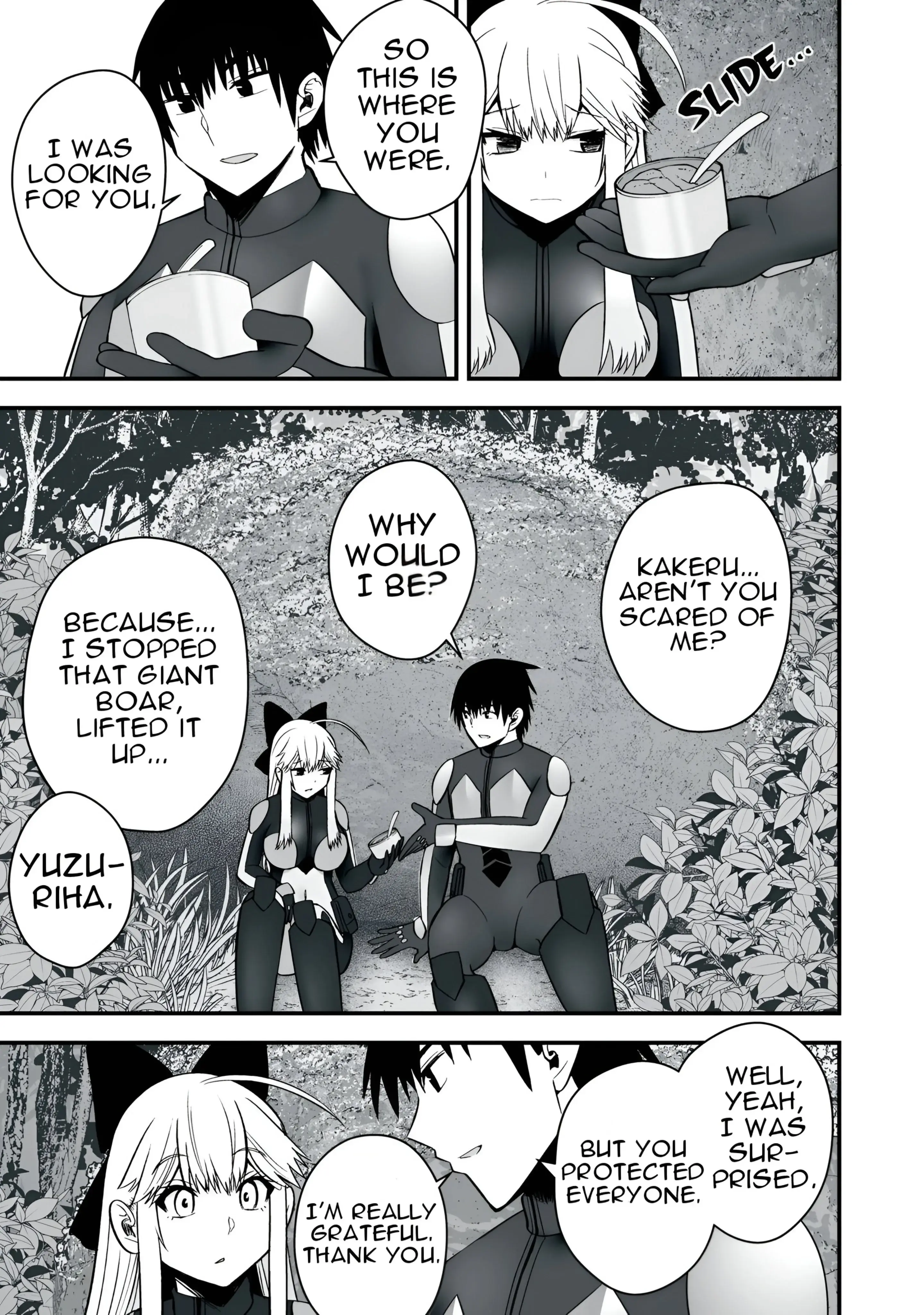 Isekai Rakuraku Survival ~Seizon Skill Kyousha no Ore ga Bishoujo Yonin to Class Mujintou Seikatsu~ — Chapter 55.1 — Page 9