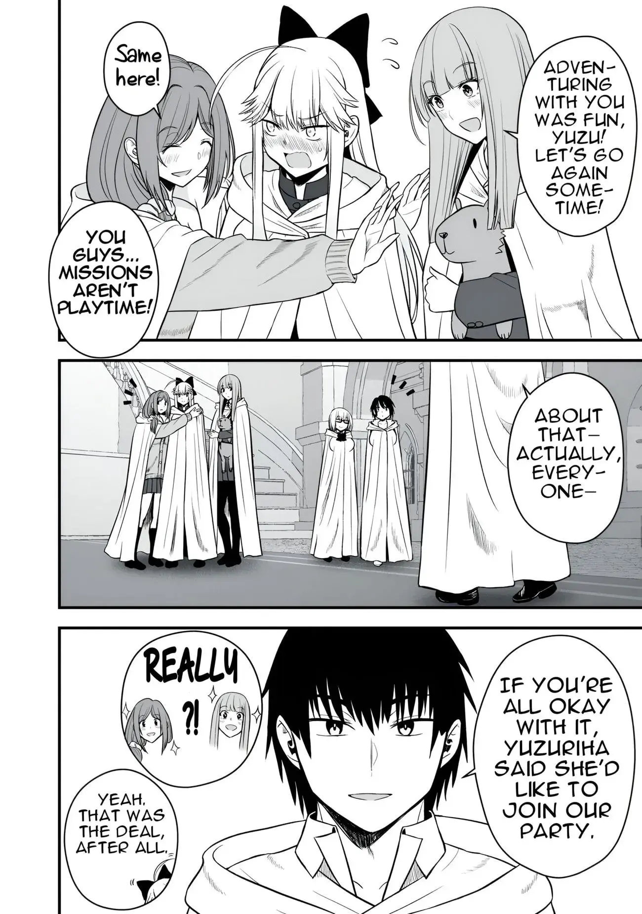 Isekai Rakuraku Survival ~Seizon Skill Kyousha no Ore ga Bishoujo Yonin to Class Mujintou Seikatsu~ — Chapter 56.2 — Page 7