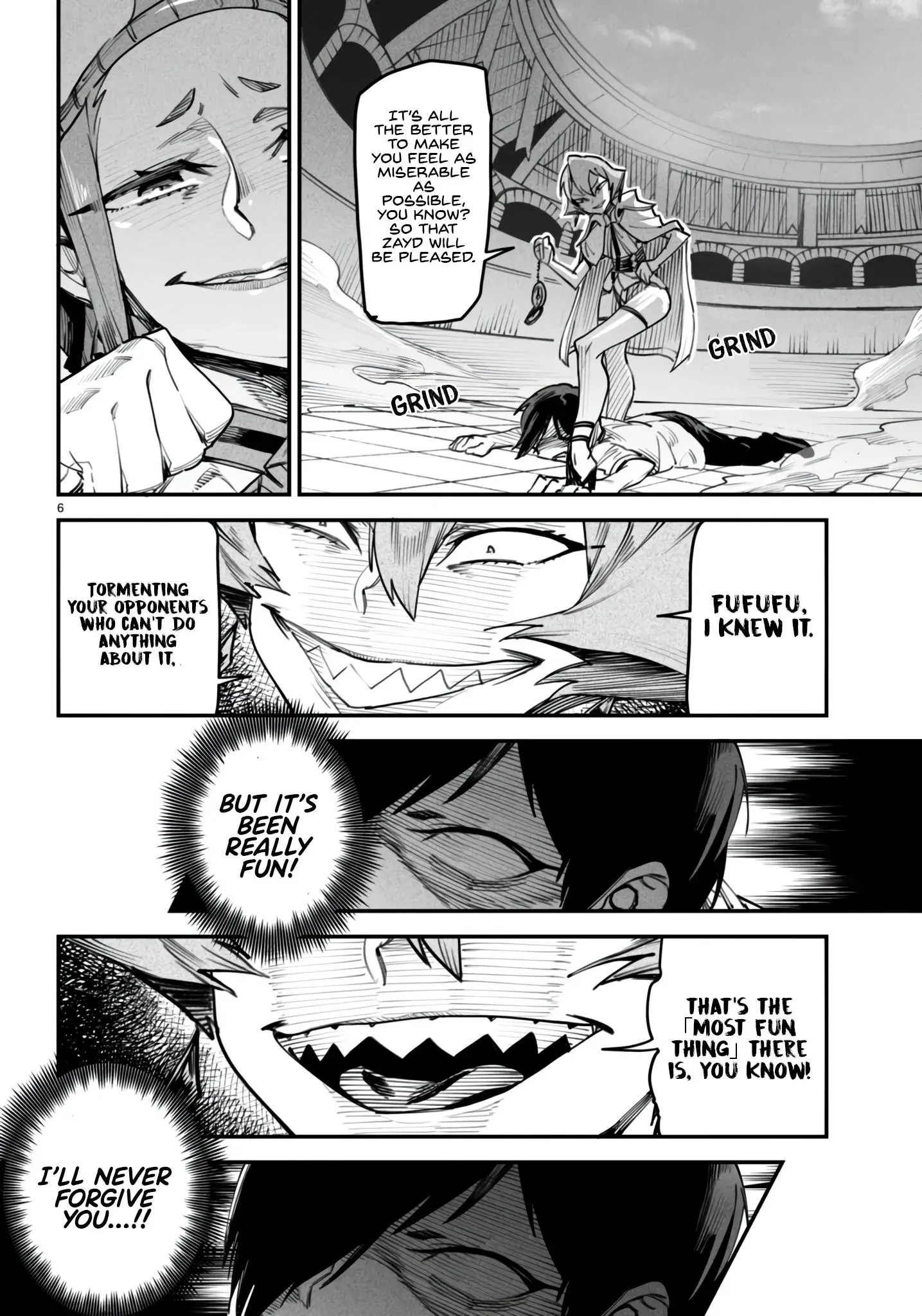 Reincarnation Coliseum: The Weakest Skill Conquers the Strongest Women and Creates a Harem — Chapter 12 — Page 6