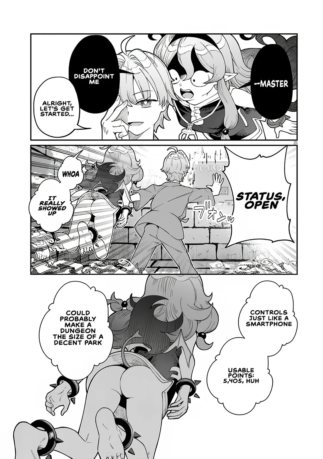 Reincarnated, I'll Make the Hot Spring Dungeon! — Chapter 1 — Page 20