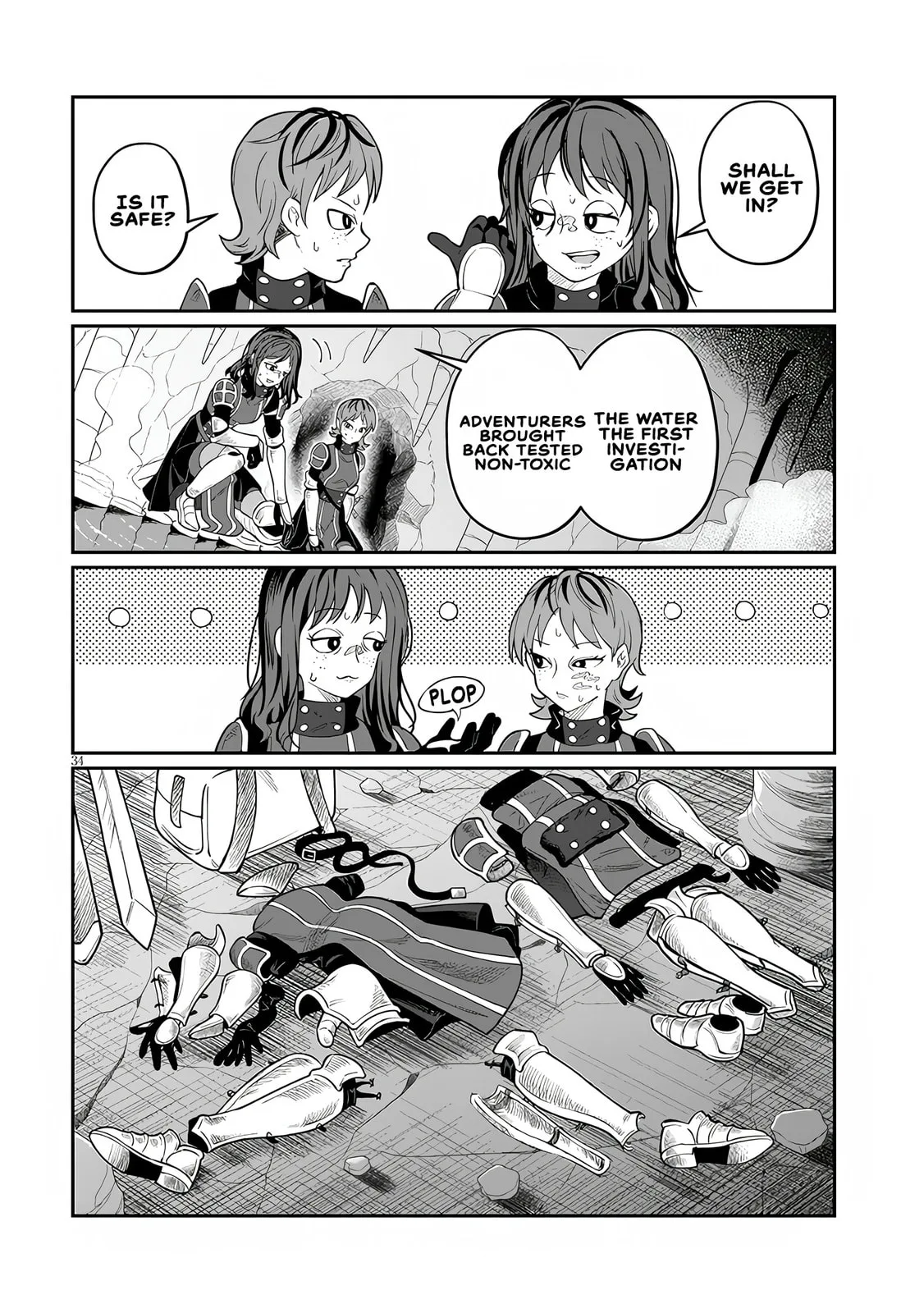 Reincarnated, I'll Make the Hot Spring Dungeon! — Chapter 1 — Page 31