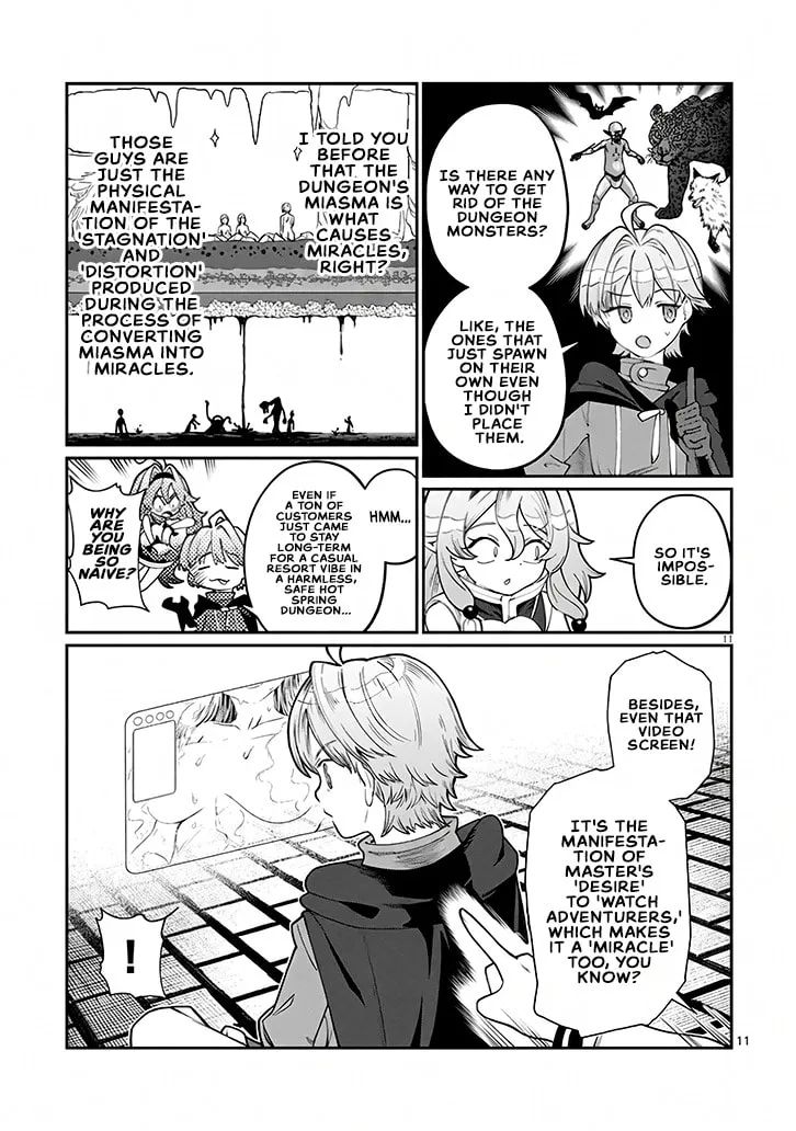 Reincarnated, I'll Make the Hot Spring Dungeon! — Chapter 3 — Page 11