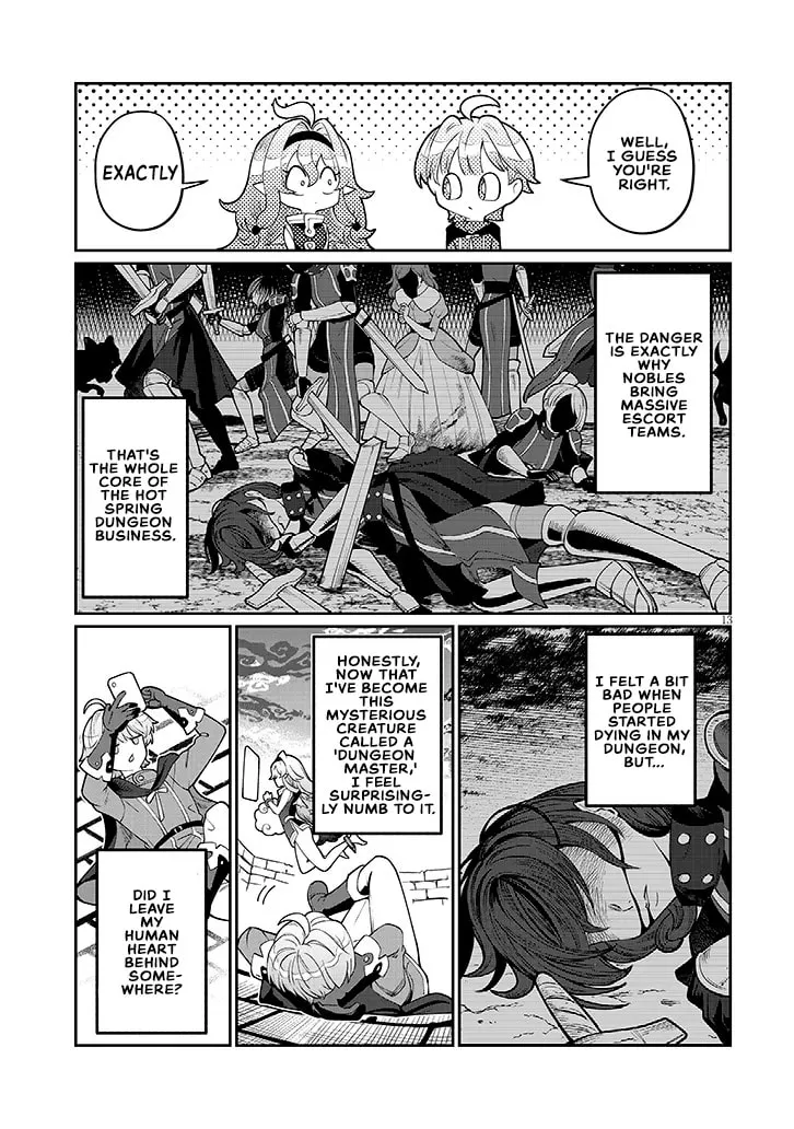 Reincarnated, I'll Make the Hot Spring Dungeon! — Chapter 3 — Page 13