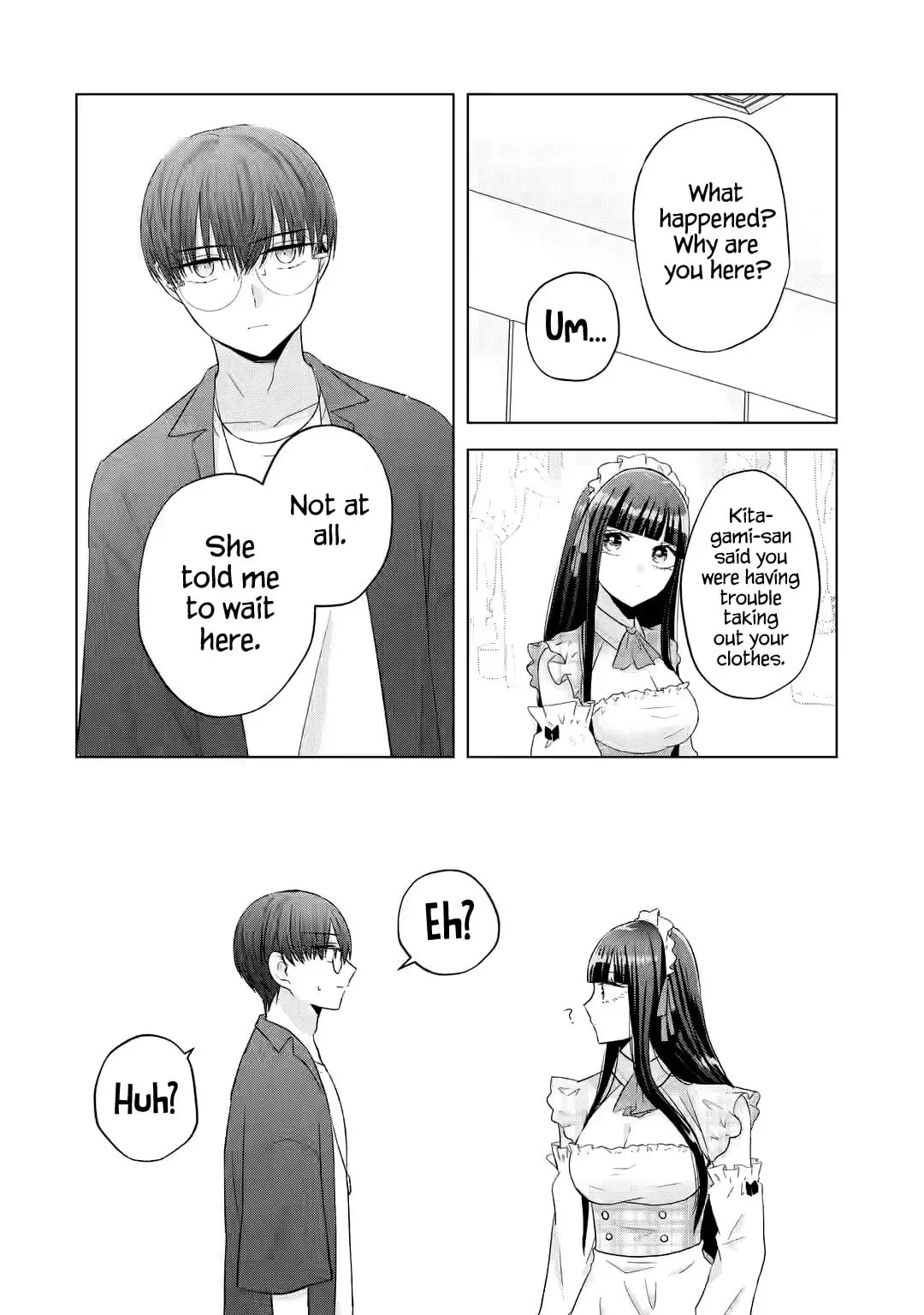 Nanjou-san Wants to Be Held by Me — Chapter 9 — Page 34